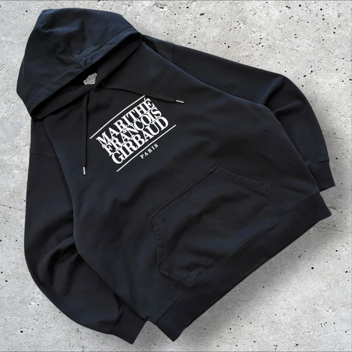 [XL] 마리떼 프랑소와 저버 블랙 후드티 D337 상품이미지1