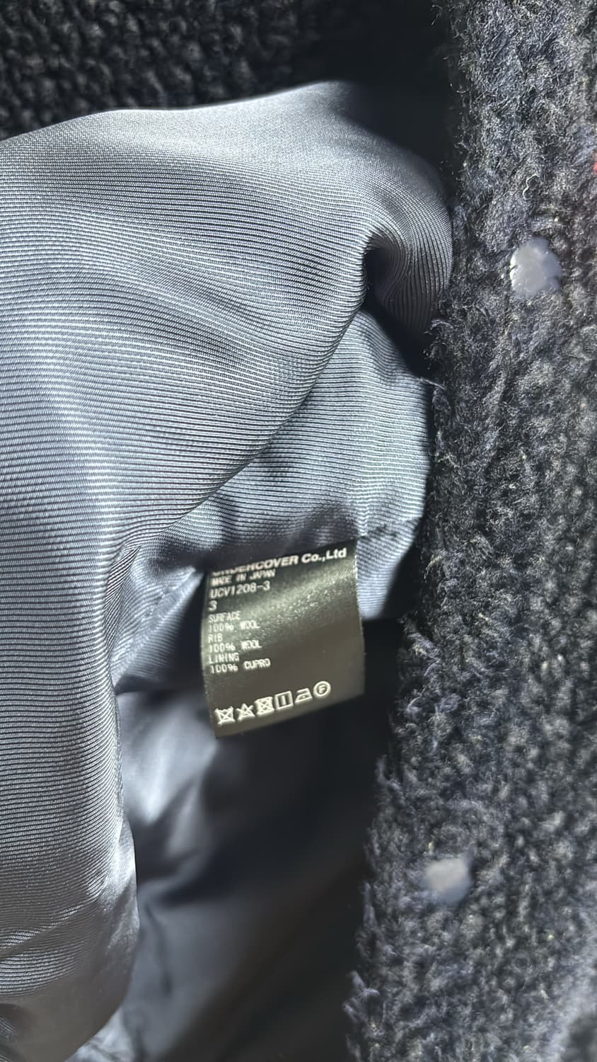 언더커버 18aw 귀여운 복실이 후리스 로즈 3사이즈 상품이미지2