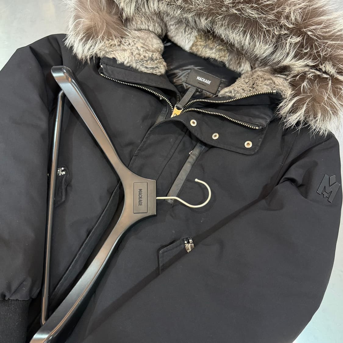 [리오브] 맥케이지 딕슨 실버퍼 패딩 상품이미지3