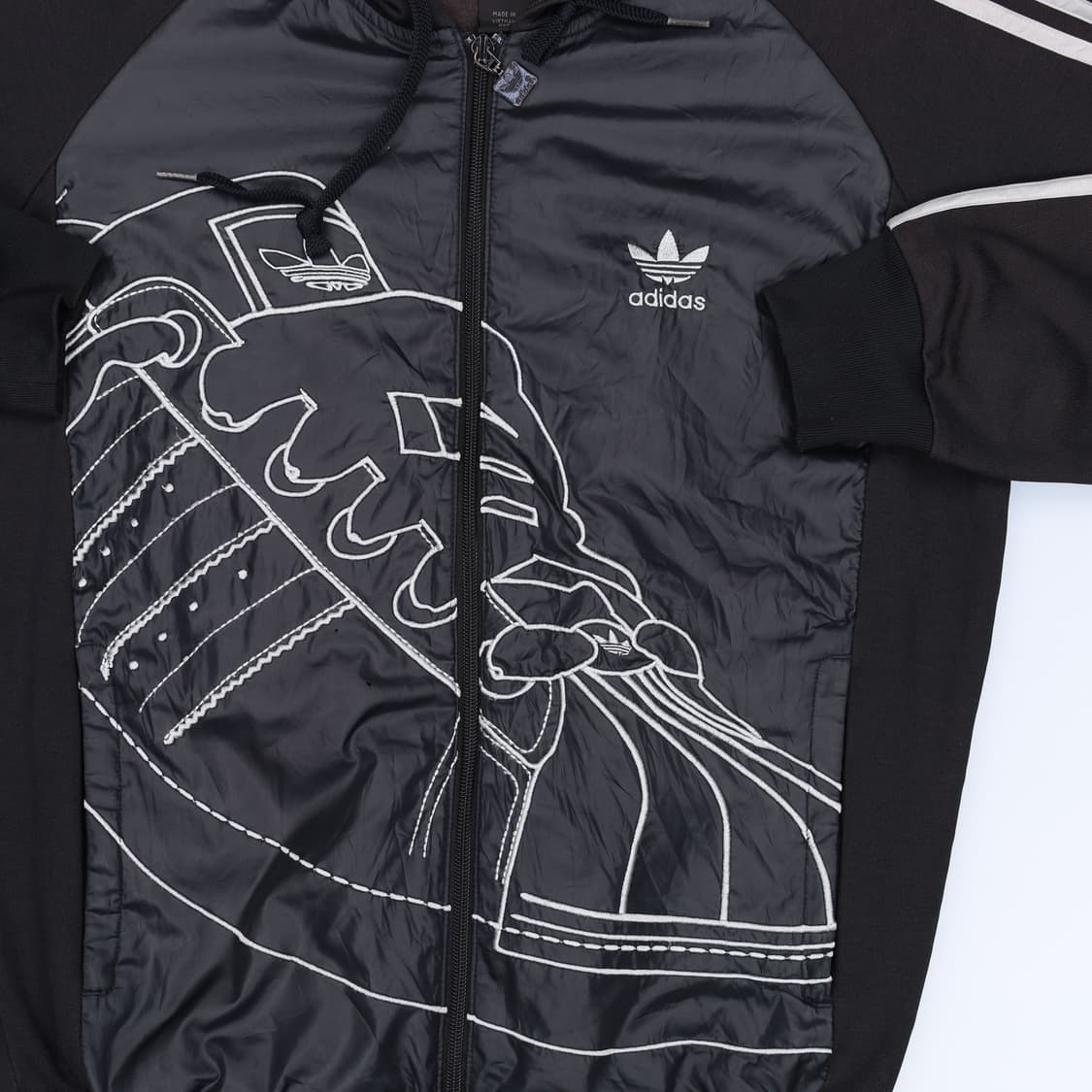 [95] 아디다스 슈퍼스타 자수 트랙탑 집업 져지 N7012 상품이미지4