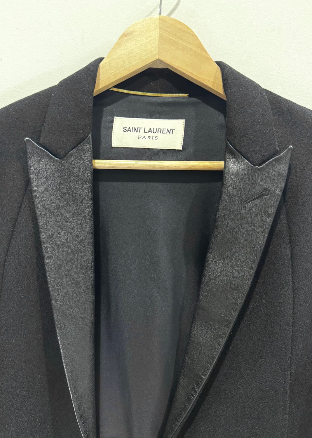 생로랑 블랙 케이프 자켓 F34 정품 상품이미지3