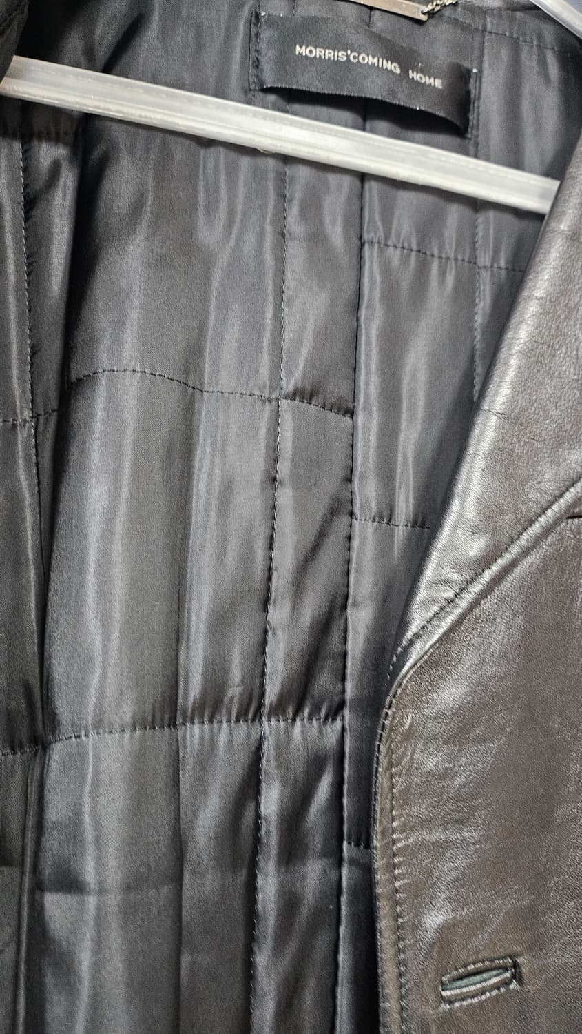 여성더블 가죽 트랜치코트 55 상품이미지8