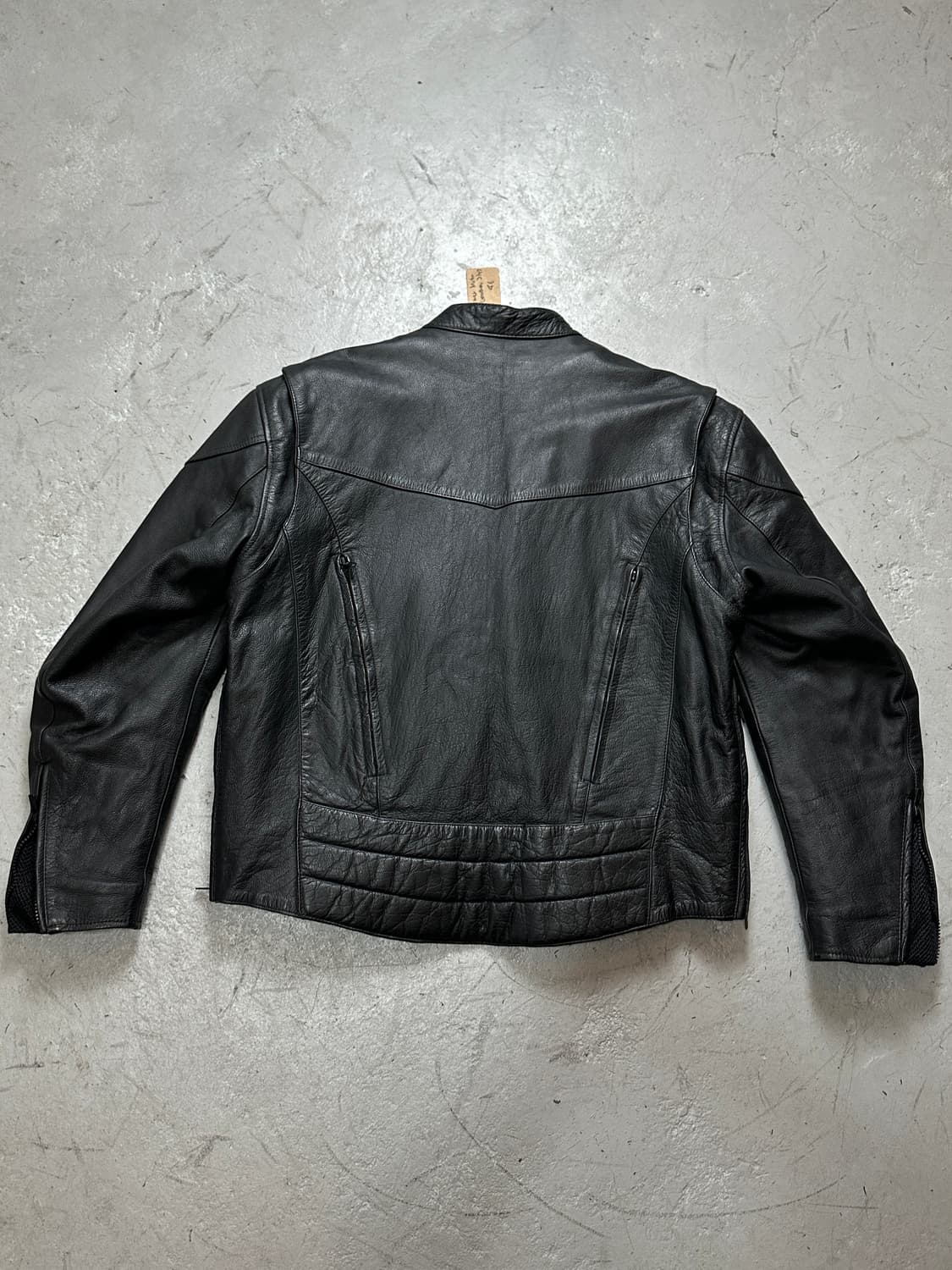 모터사이클 레더 아머 자켓 빈티지 레더 자켓 상품이미지4