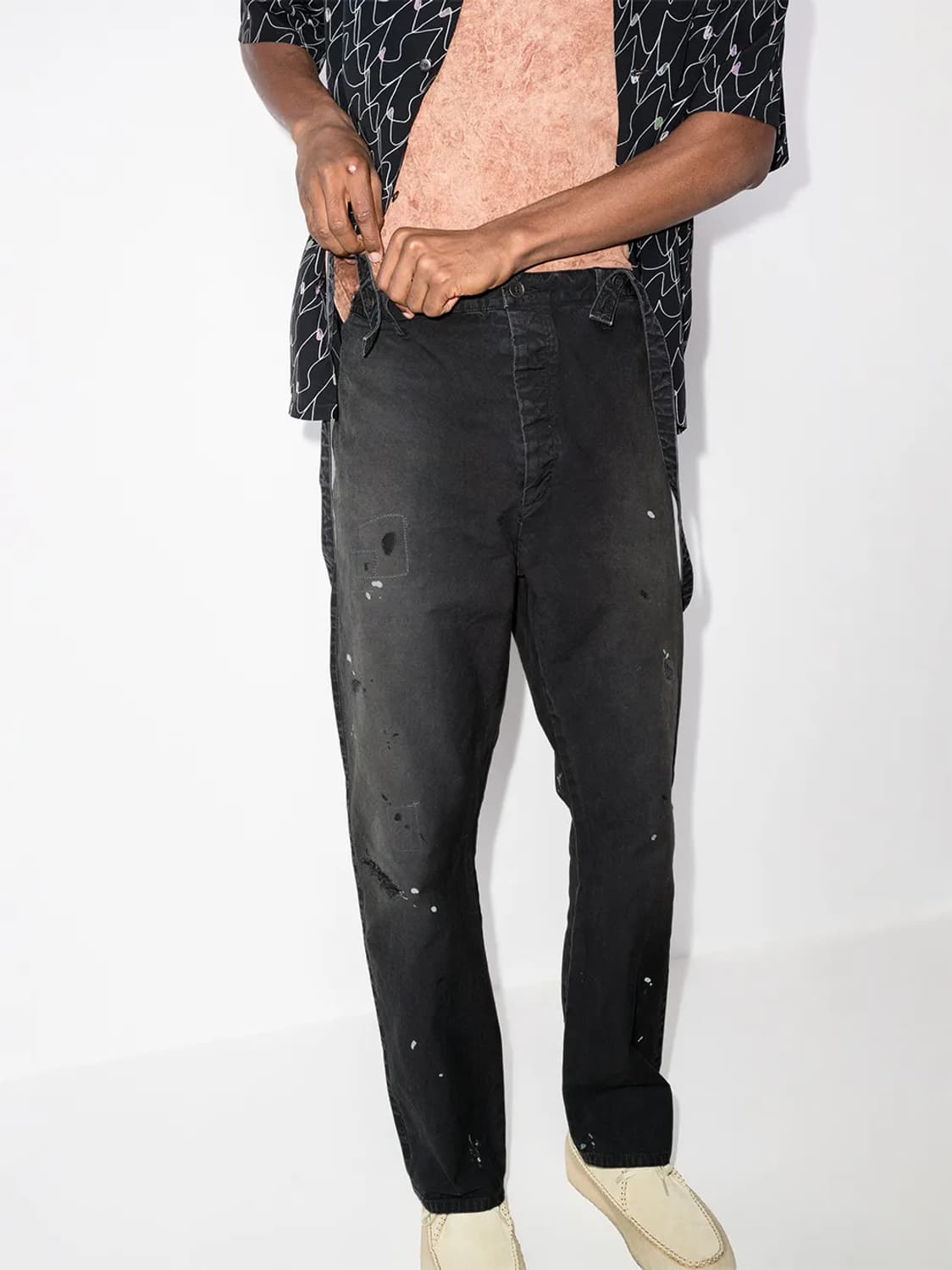 1) visvim 비즈빔 21FW 트라베일러 팬츠 DMGD 상품이미지8