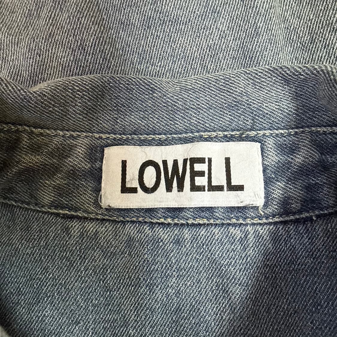 실측확인 빈티지 데님 반팔 자켓 0310T 상품이미지3