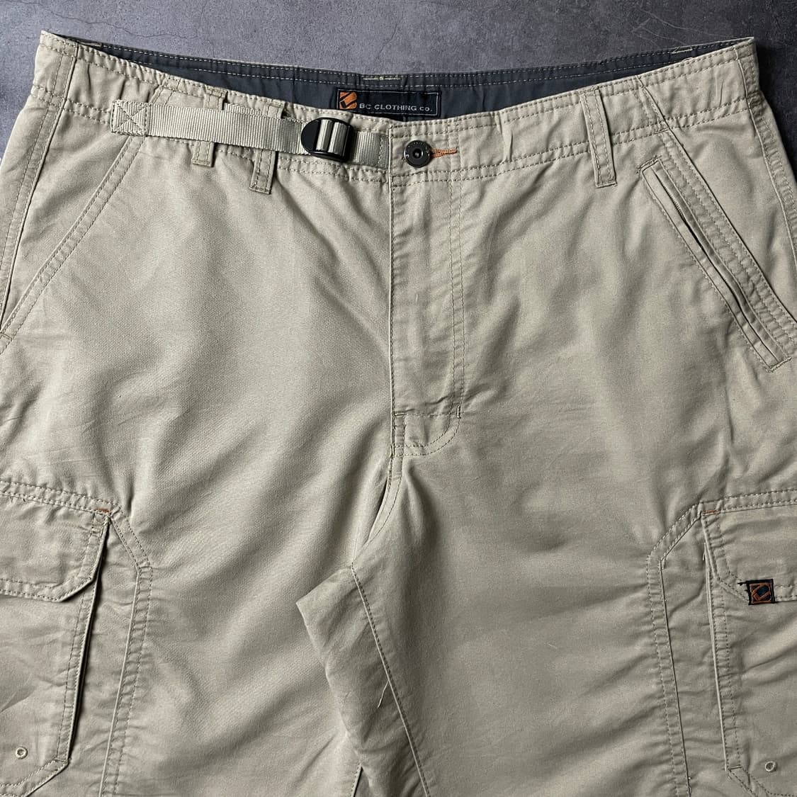 BC CLOTHING BC 클로딩 베이지 카고 하프 팬츠 A00787 상품이미지2