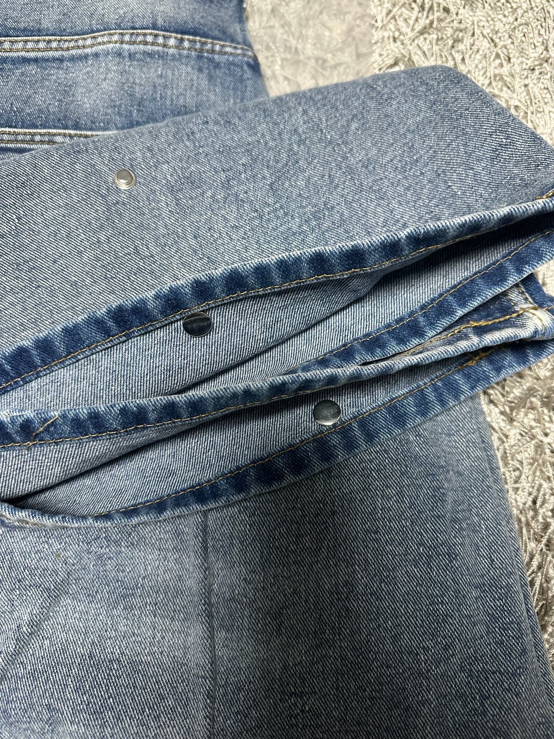 [L] dnsr 디앤써 브러쉬 카펜터 데님 팬츠 상품이미지5