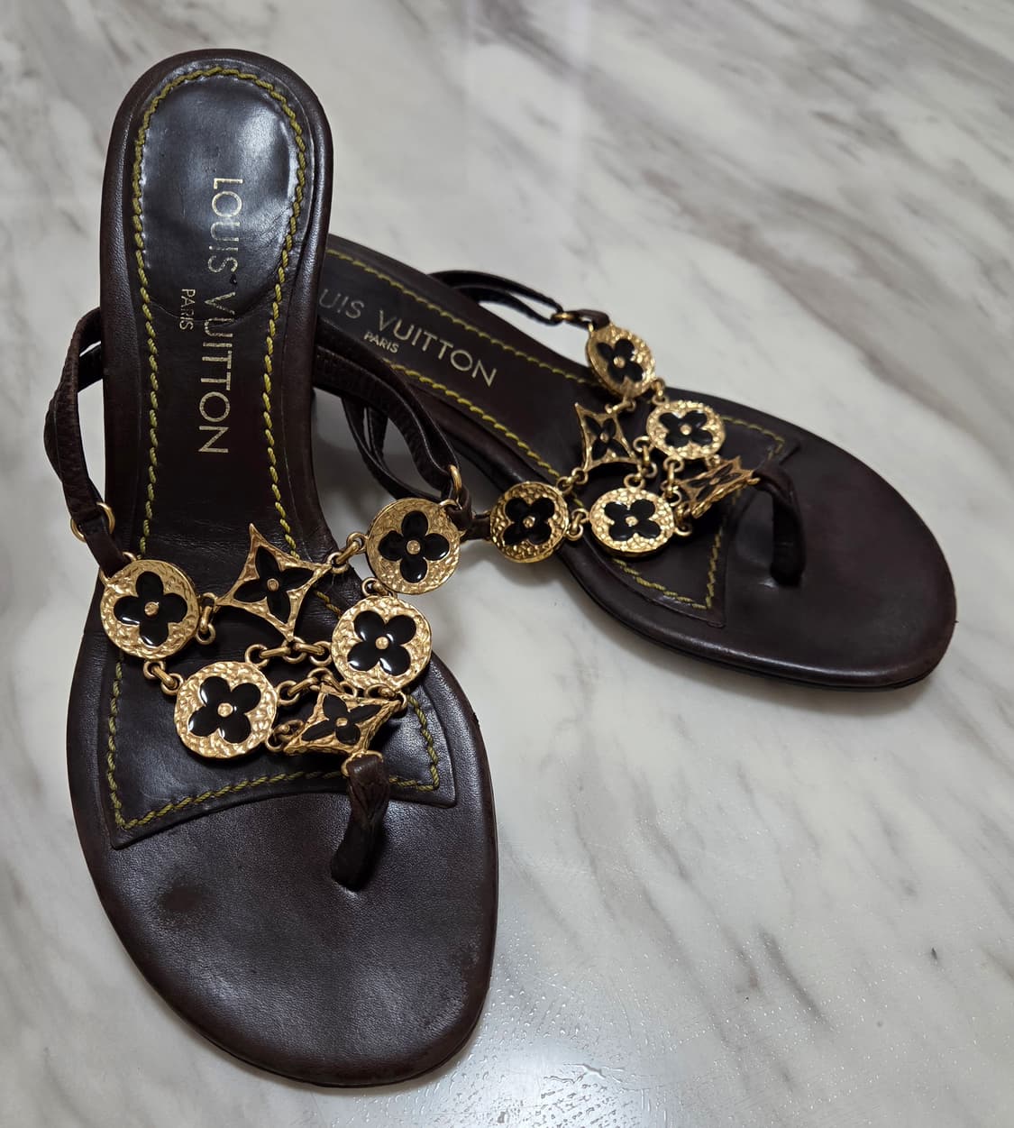 루이비통 여성 체인 샌들  상품이미지2