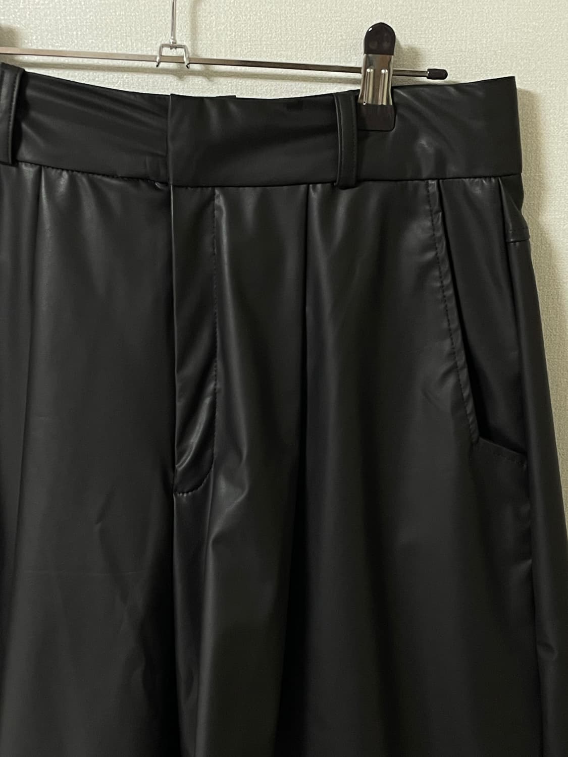 Morning-cut Leather Half Pants [ Brown] 상품이미지4