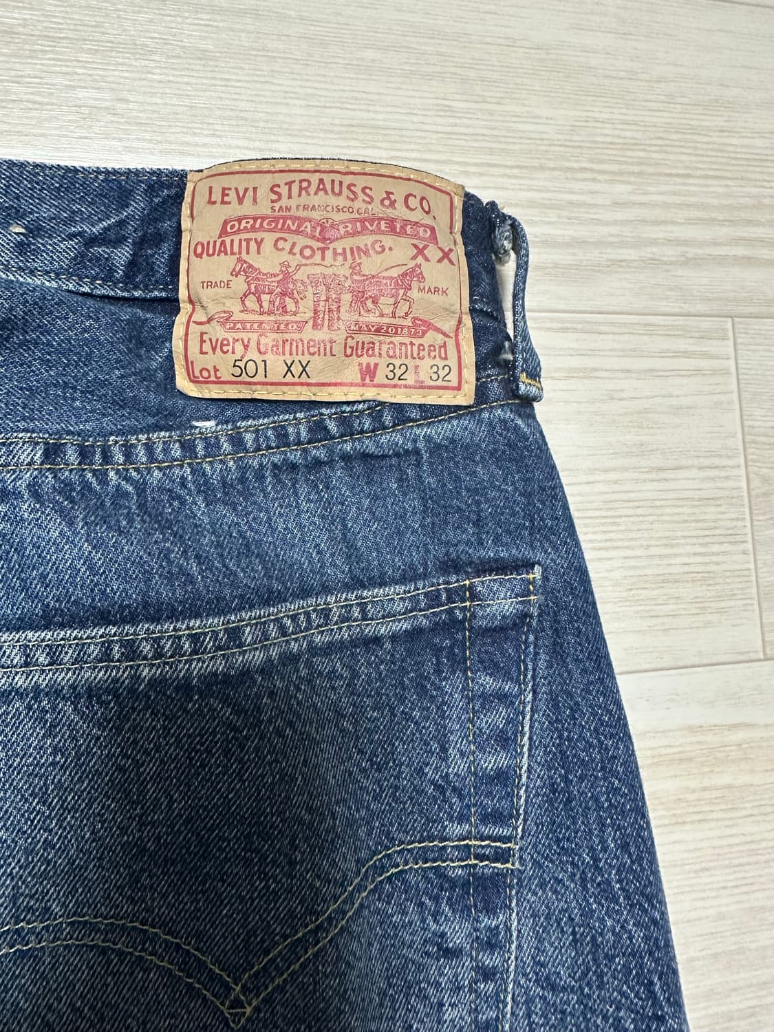 32x32) 리바이스 lvc 501xx 데님 상품이미지3