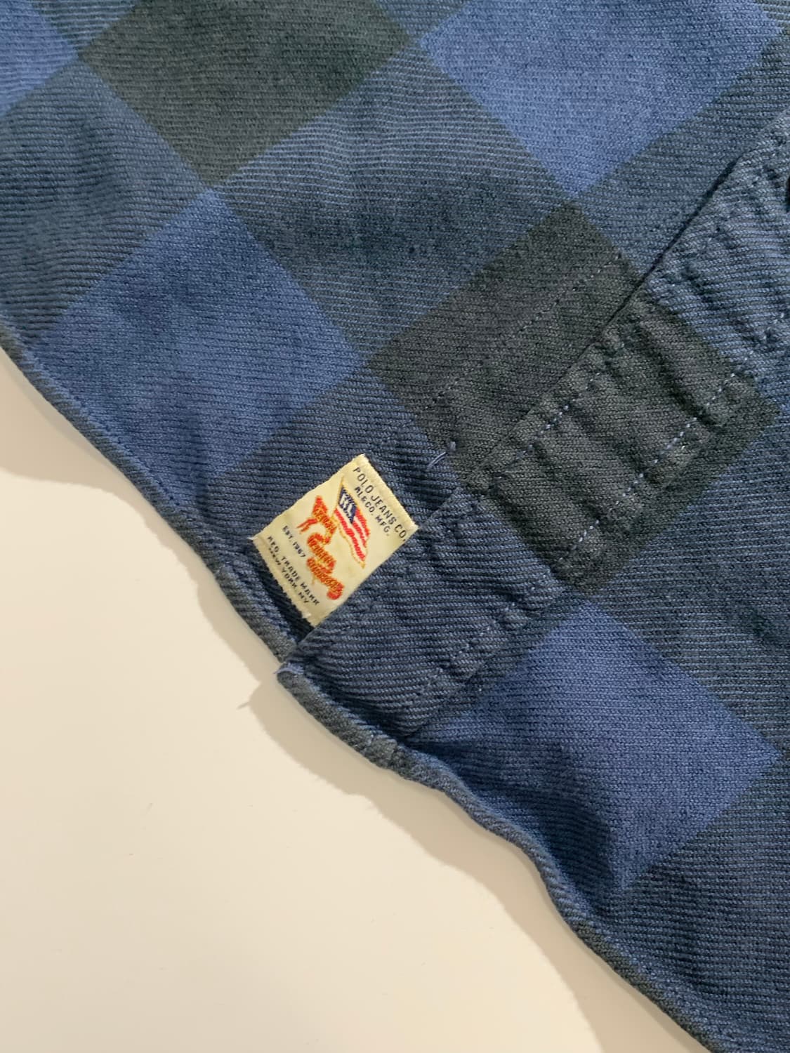 폴로 플란넬 셔츠 상품이미지3