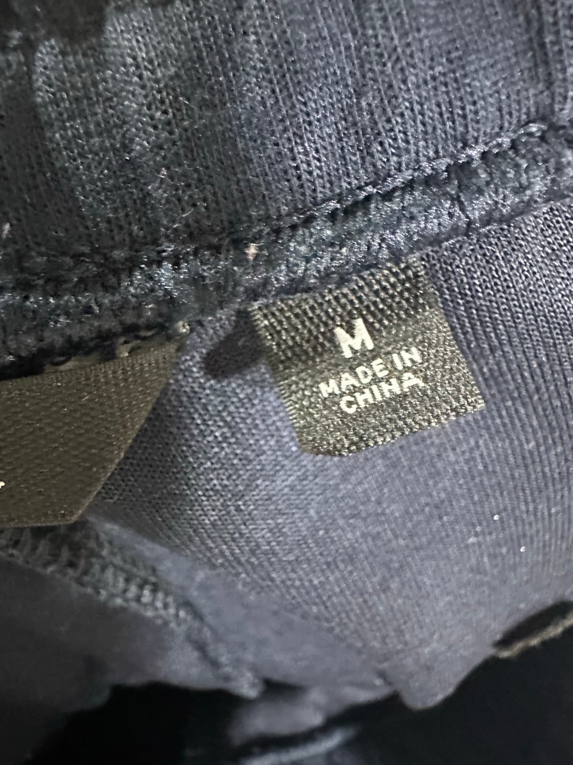 [M] 유니클로 C 스웨트 와이드 팬츠 네이비 상품이미지4