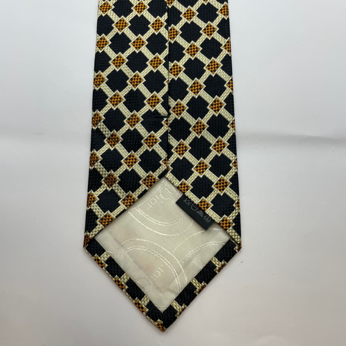 879) (Christian DIOR) 크리스찬 디올 패턴 넥타이 상품이미지4