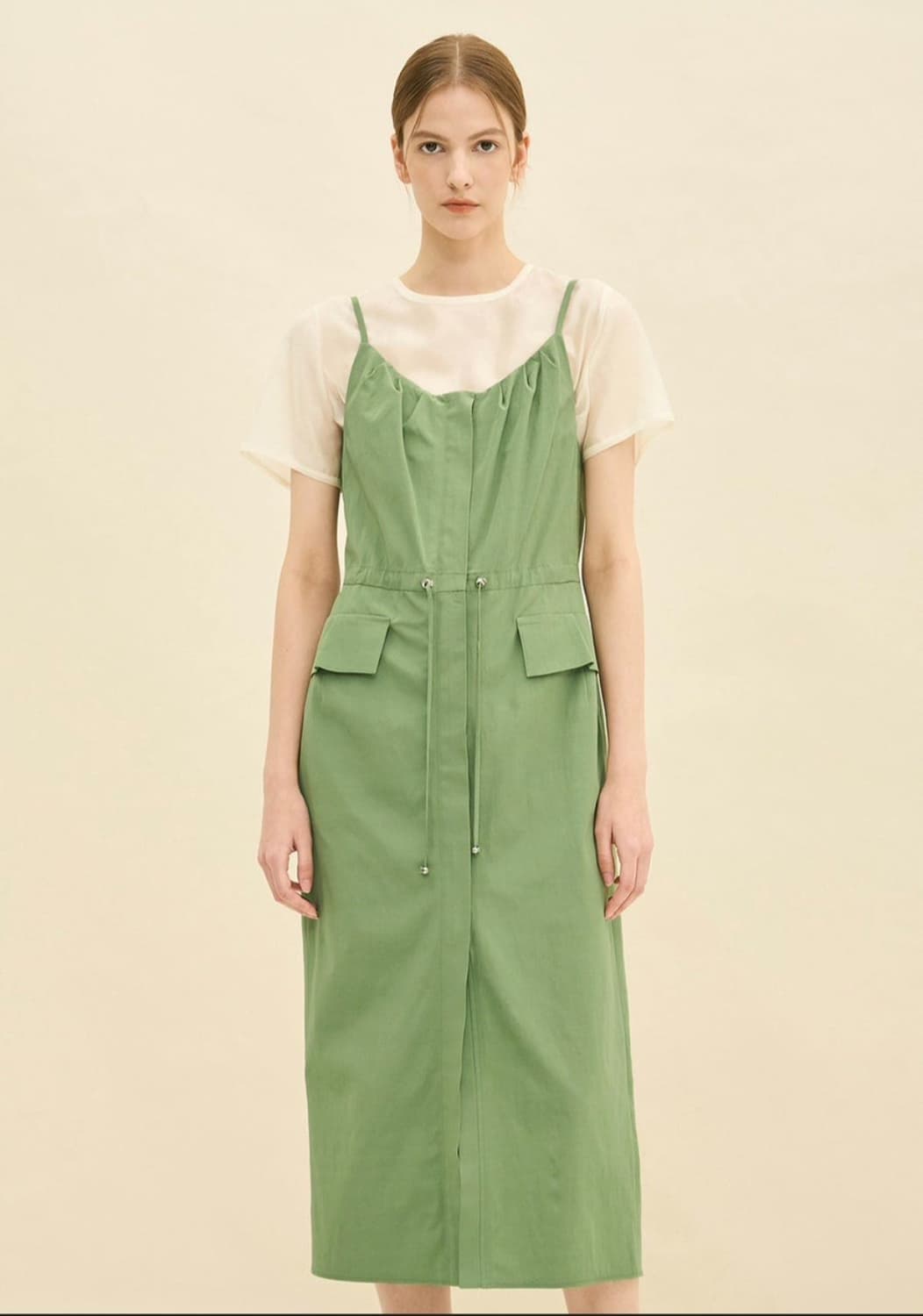 TIME 타임 슬리브리스 드레스[55] 상품이미지2