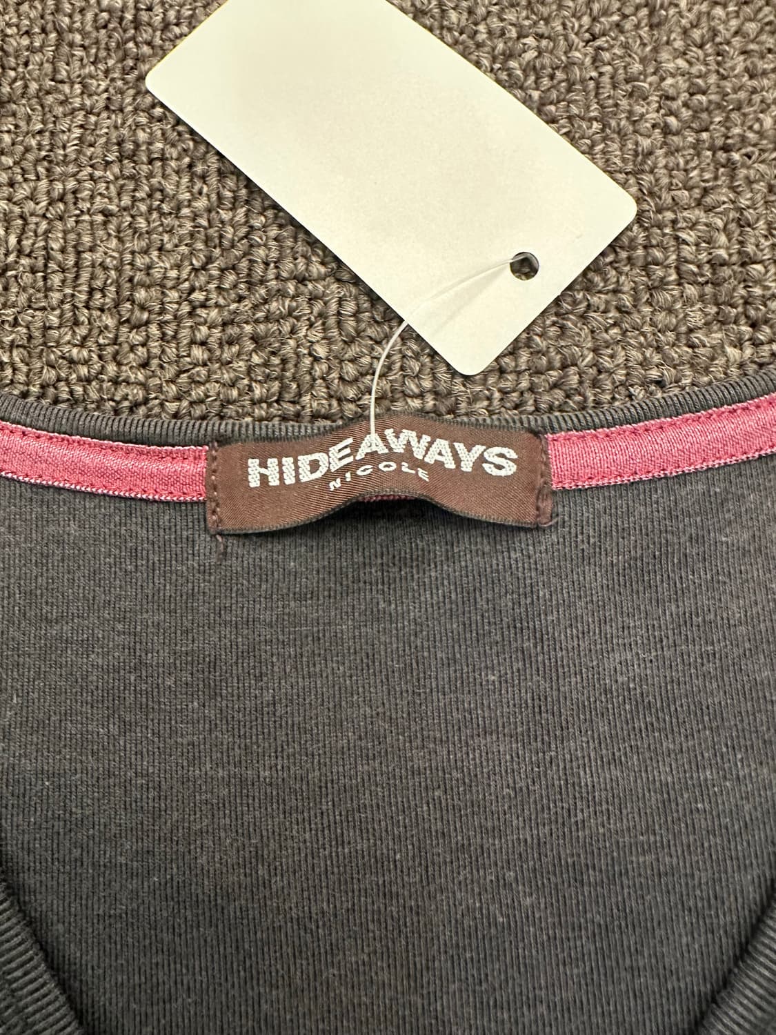46)Hideaways 프린팅 v넥 반팔 상품이미지3