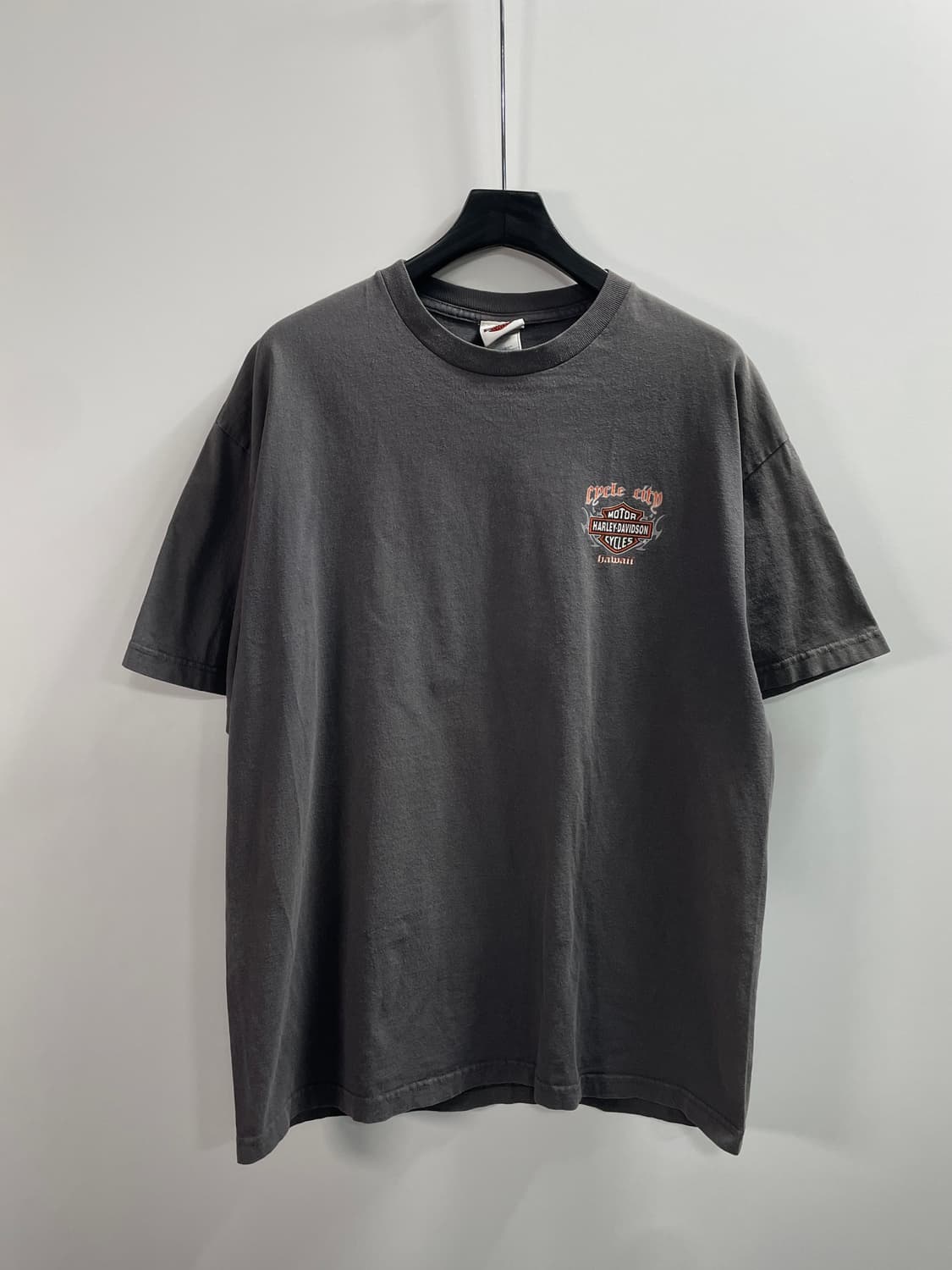 할리데이비슨 프린팅 워싱 반팔티 (on.744) 상품이미지2