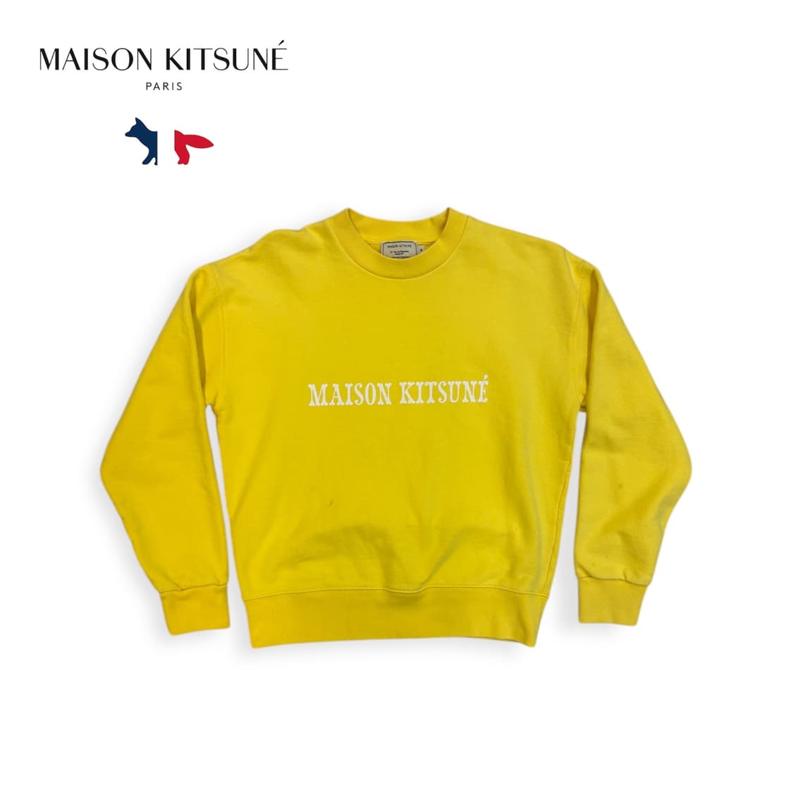 메종키츠네 맨투맨 상품이미지1