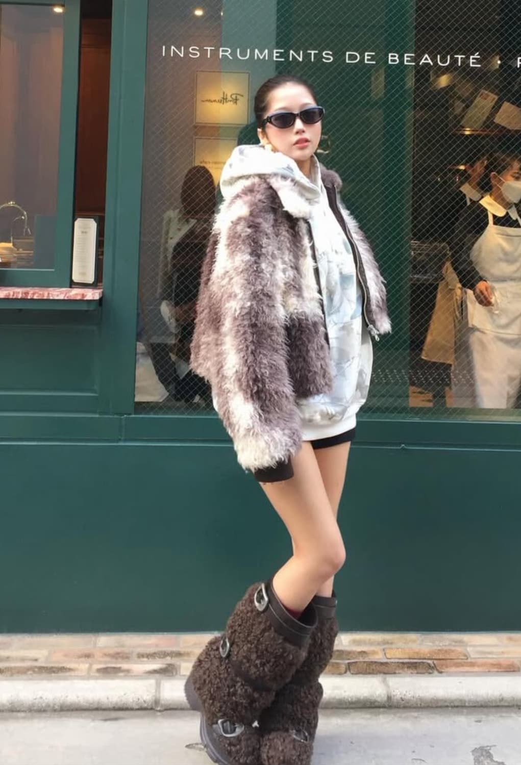 YELLO JAPAN 일본 이에로 옐로 트렁크 롱부츠 (쿄카 우와 모델) 상품이미지3