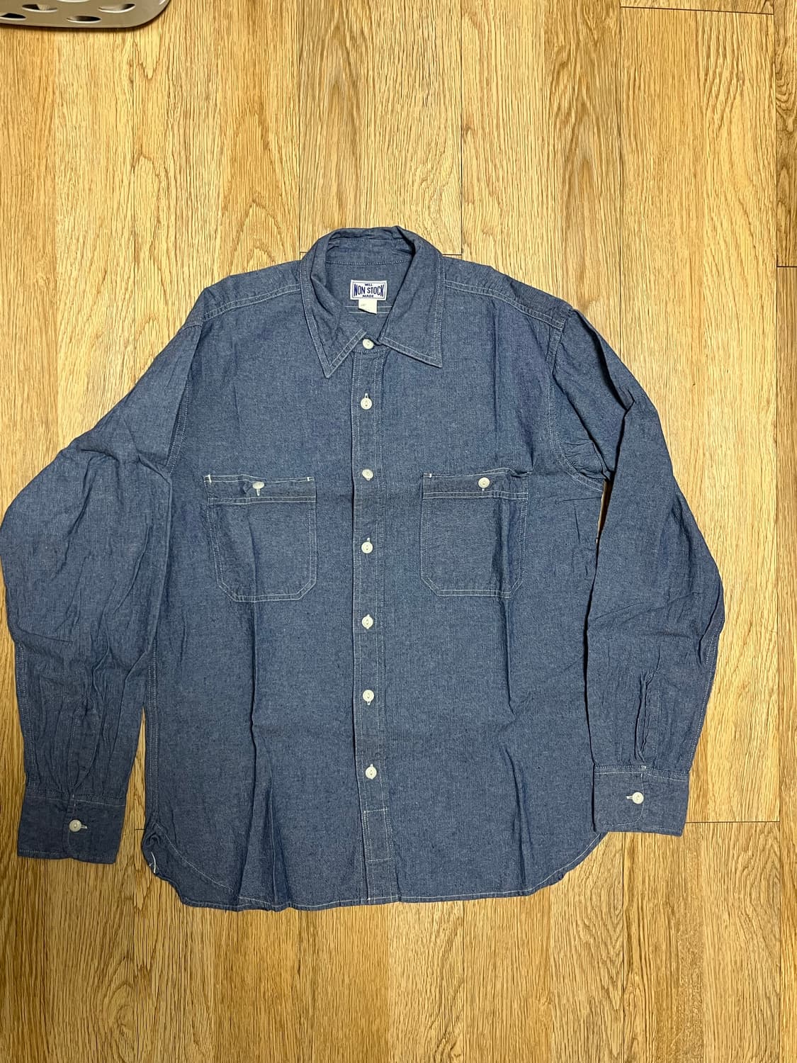 [새상품] 브론슨 샴브레이 셔츠 상품이미지2