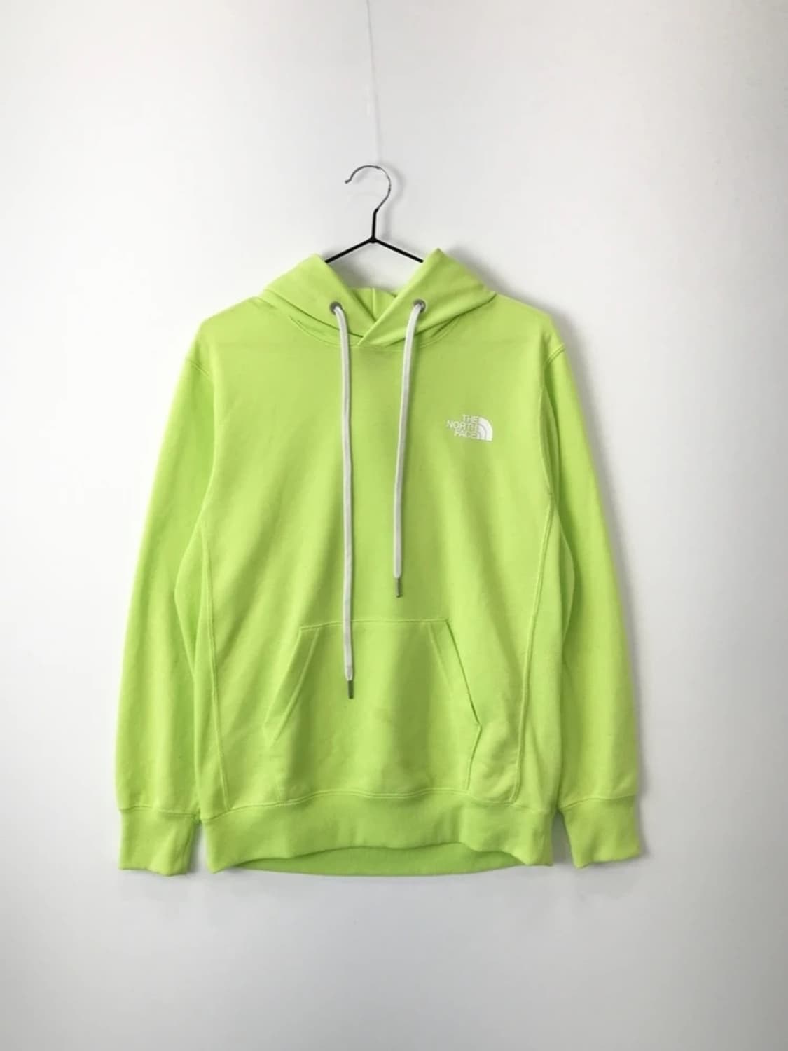 TNF Back Square Logo Lime Hoodie 상품이미지4