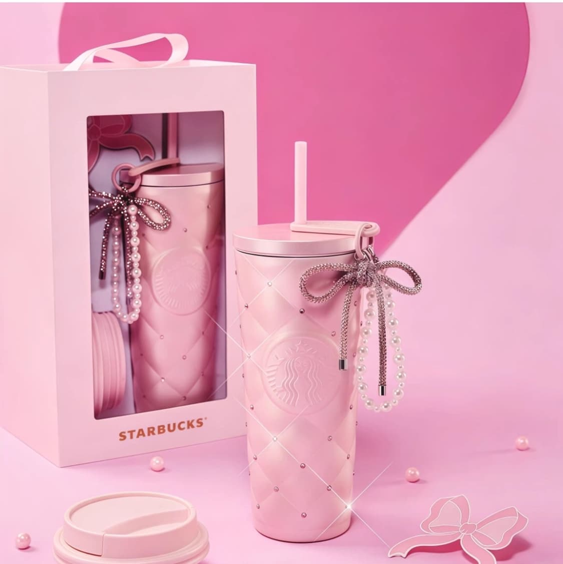 스벅 샤넬 핑크 발렌타인데이 MD텀블러 상품이미지3