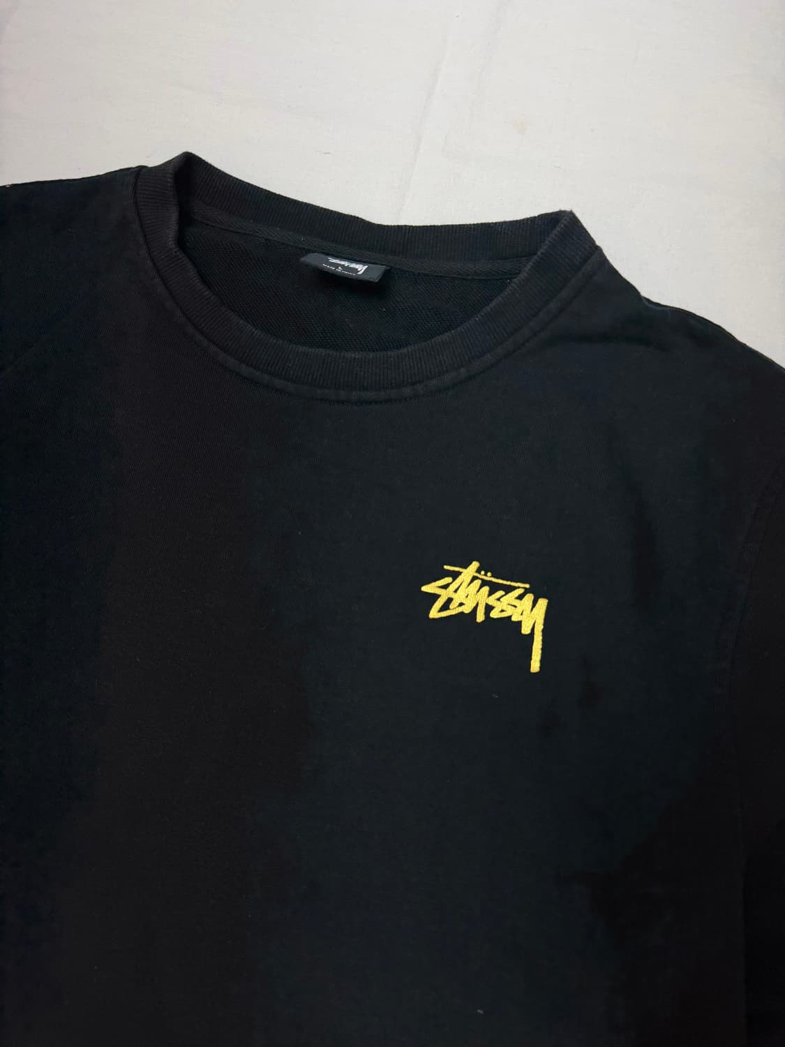 스투시 교토 드래곤 맨투맨 스웻셔츠 블랙 상품이미지4