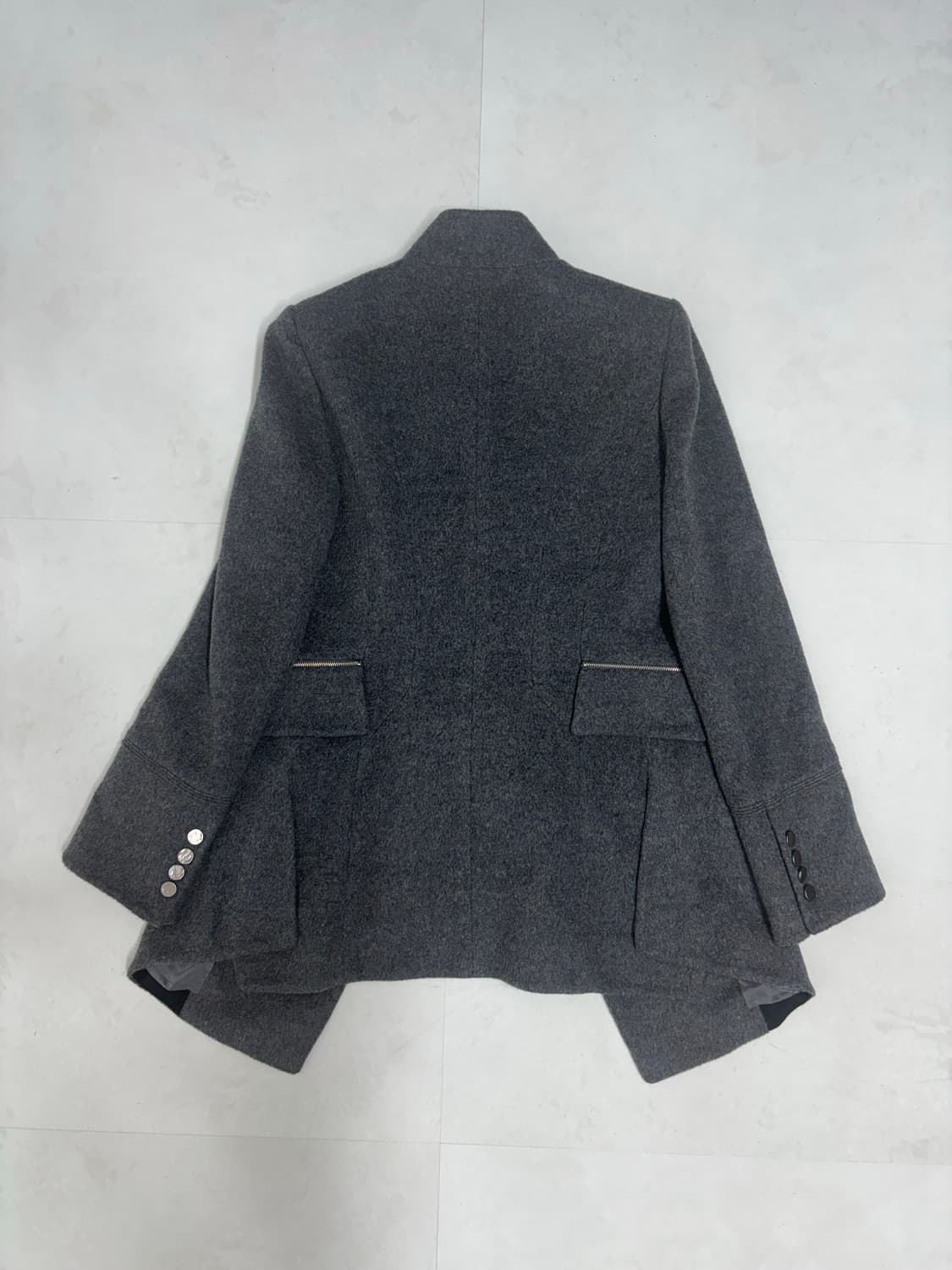 ASYMMETRIC WOOL JACKET 상품이미지9