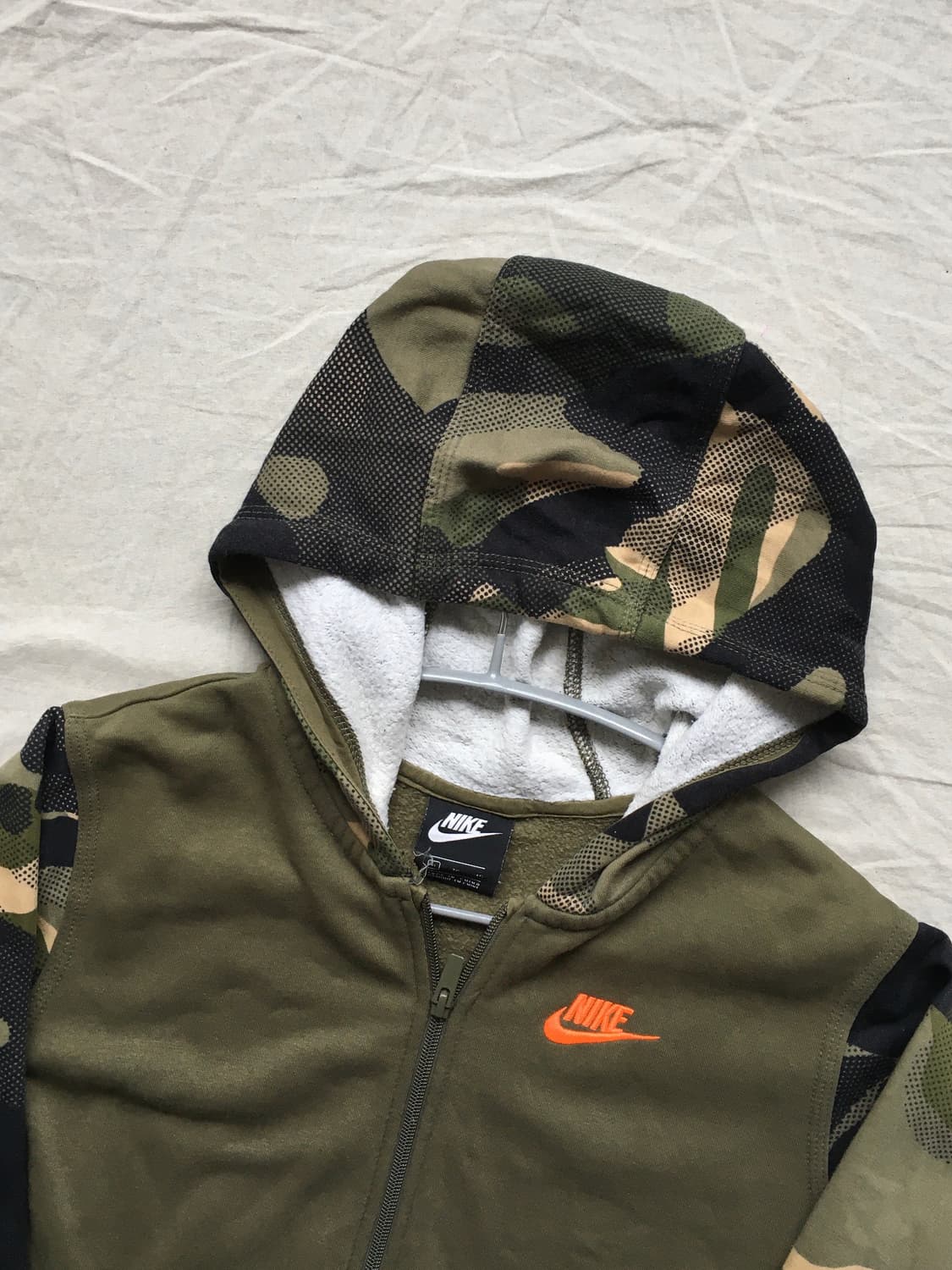 나이키 로고 밀리터리 후드집업 상품이미지4