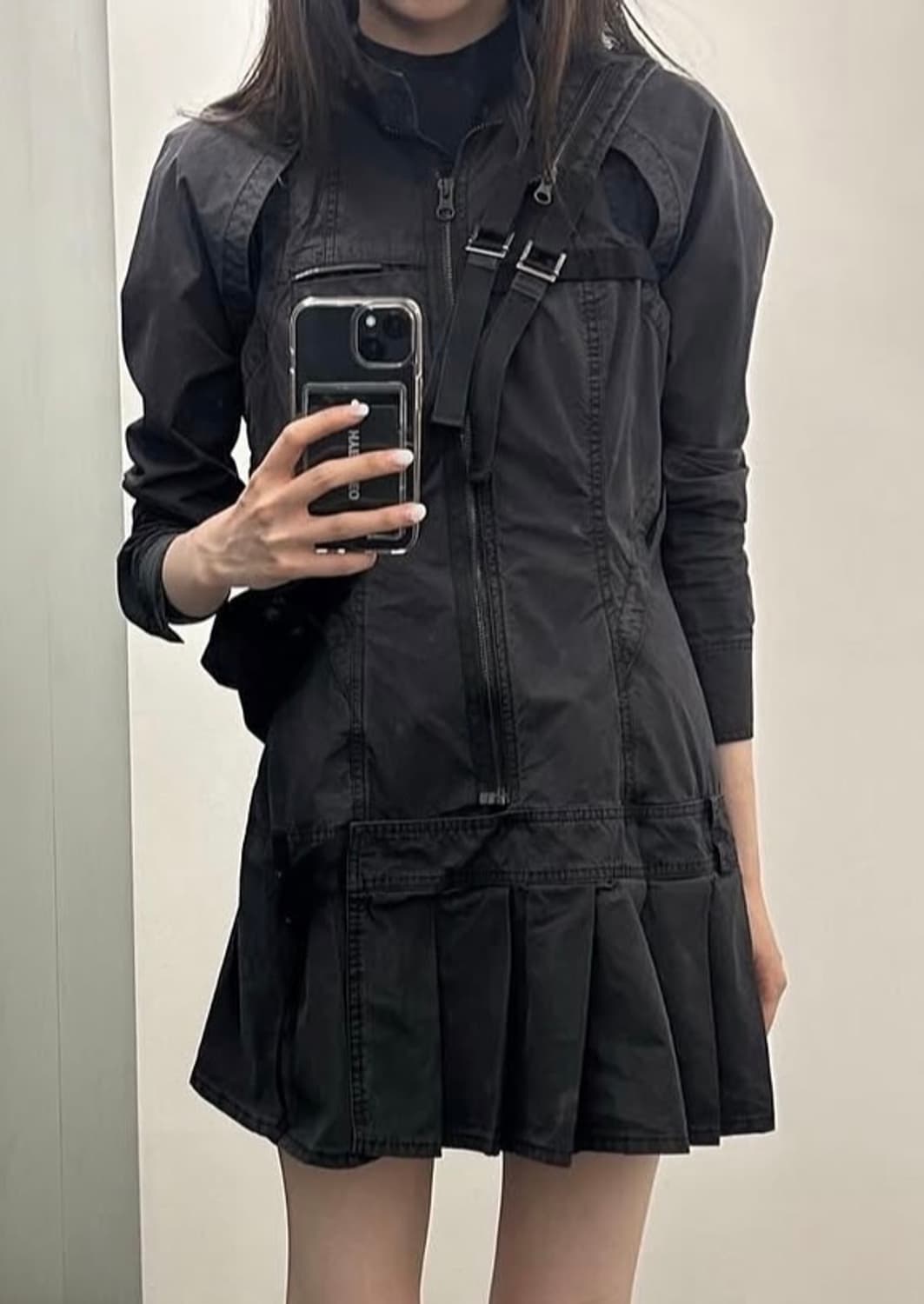 Hyein seo 혜인서 Convertible Dress 원피스 블랙 상품이미지1