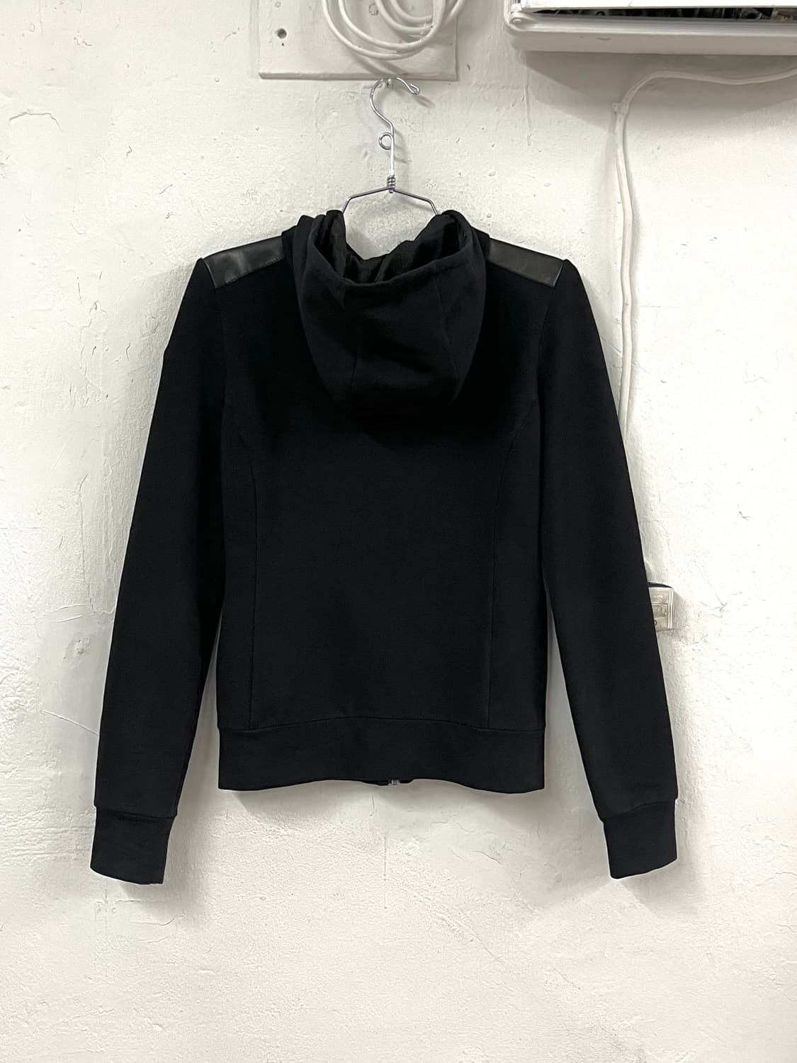 프라다 2009 레더 패널 후드 집업 상품이미지9