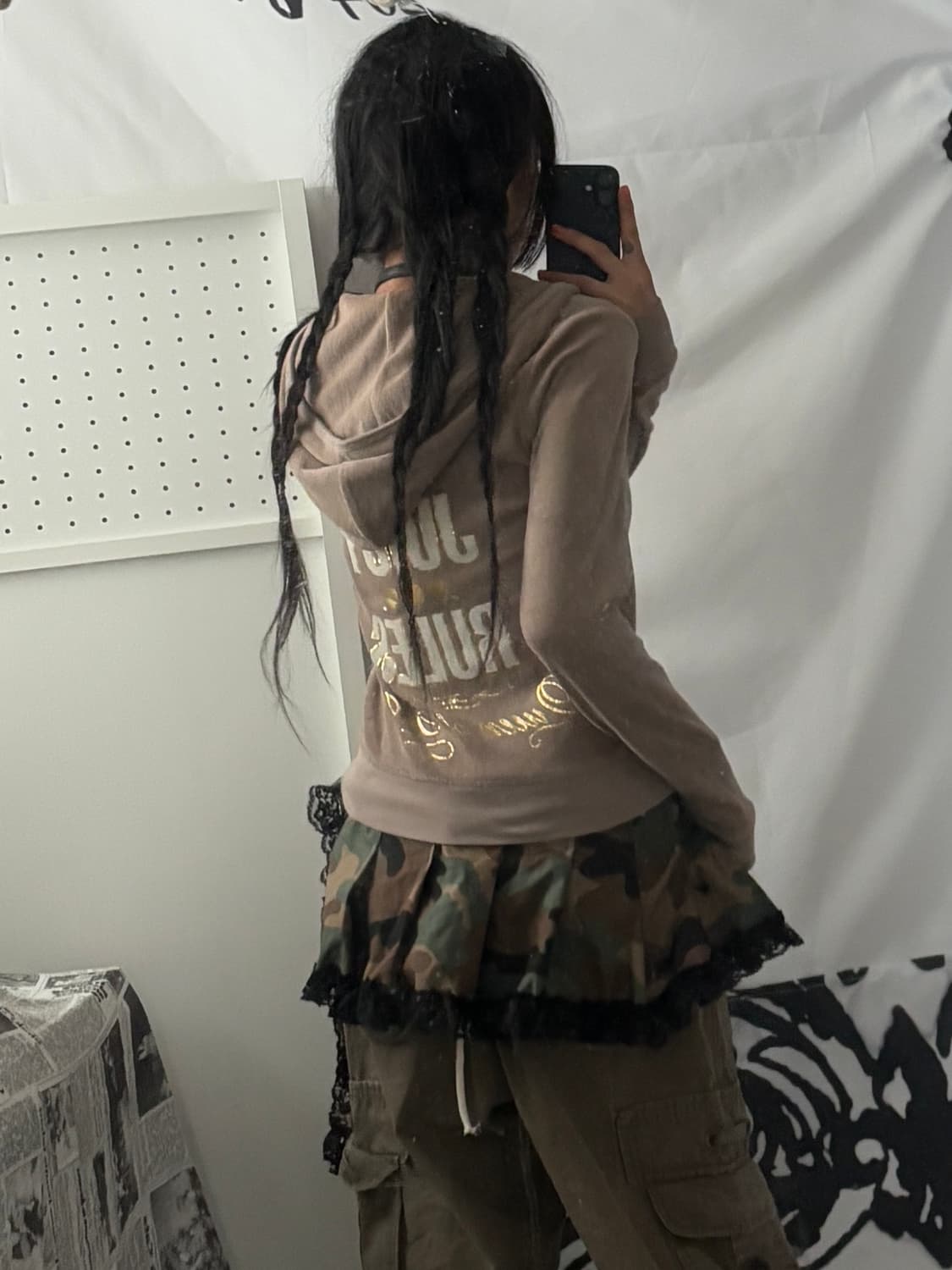 Milk Brown Juicy Couture Towel Hood  상품이미지3