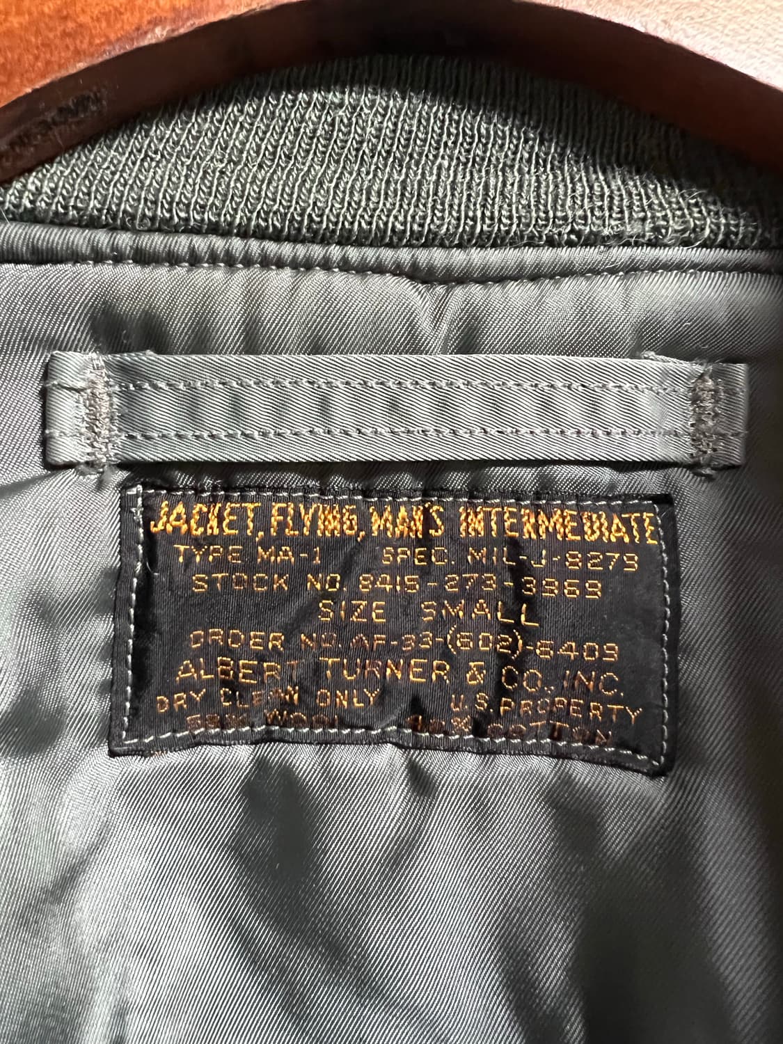 토이즈맥코이 MA-1 플라이트 자켓 상품이미지8