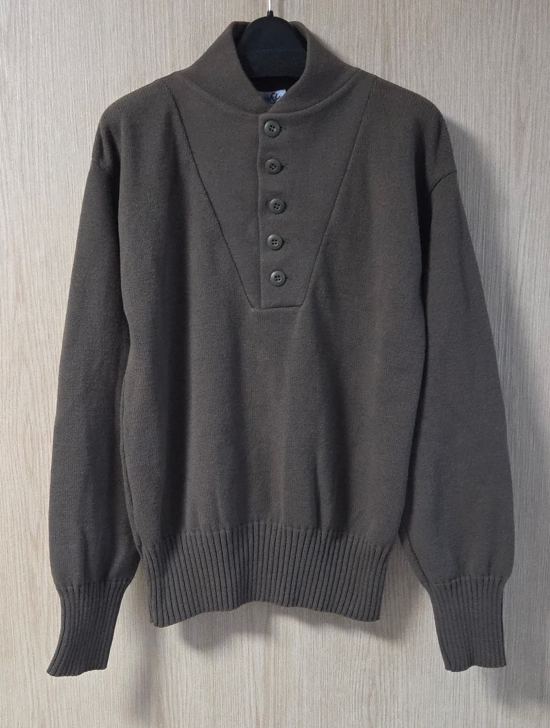 DSCP 미군 5 버튼 스웨터 코만도 니트 상품이미지1