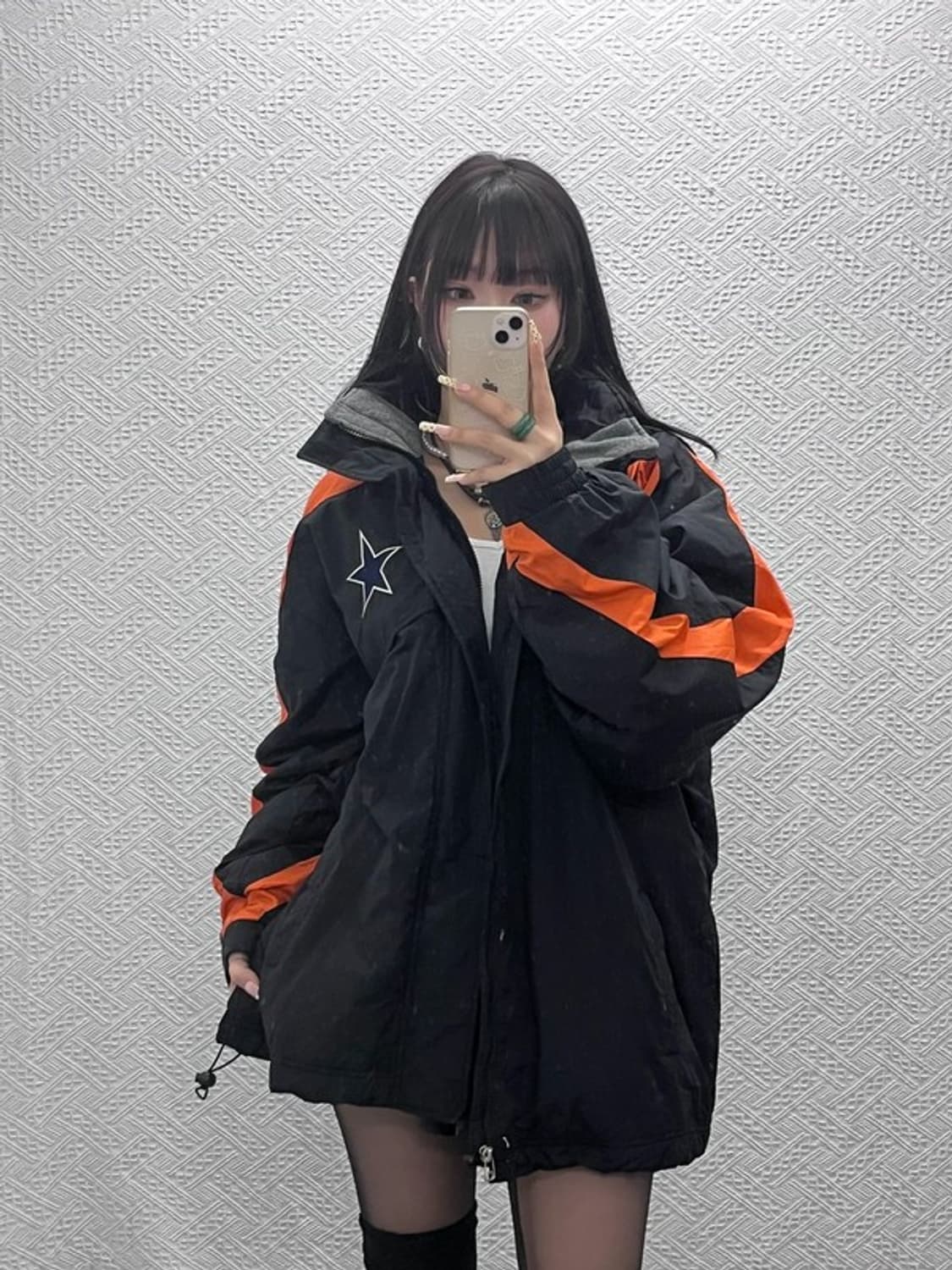 스타터 택사스 댈러스 카우보이스 누빔 바람막이 자켓 M C09695 상품이미지1