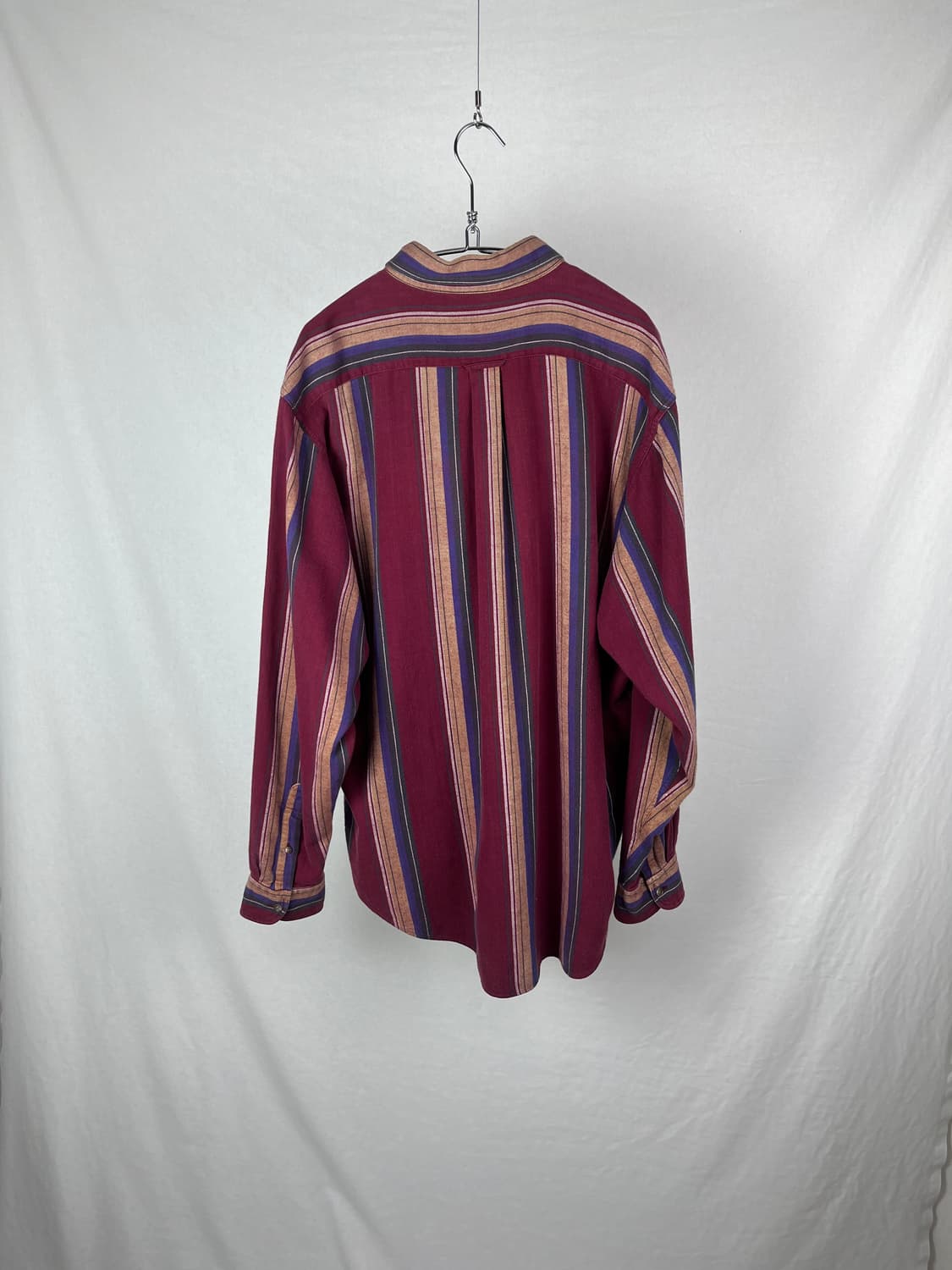 90s CHAPS by Ralph Lauren 스트라이프 셔츠  상품이미지4