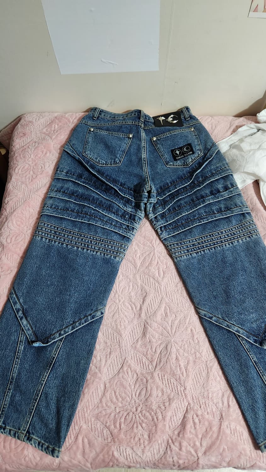 떠그클럽 스터드 데님 팬츠 2 상품이미지2