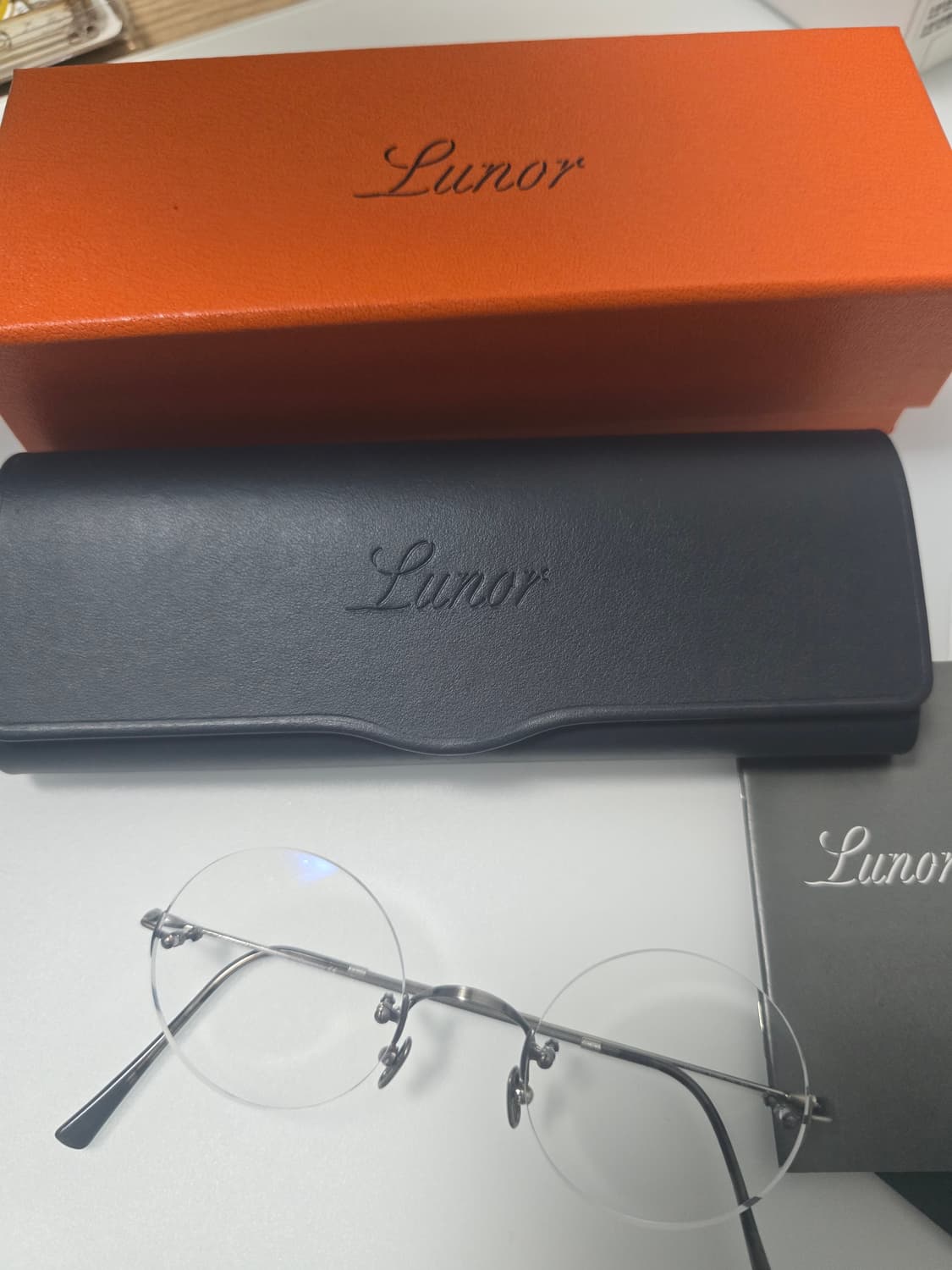 르노클래식 룬드 실버 스티브잡스 무테안경 상품이미지4