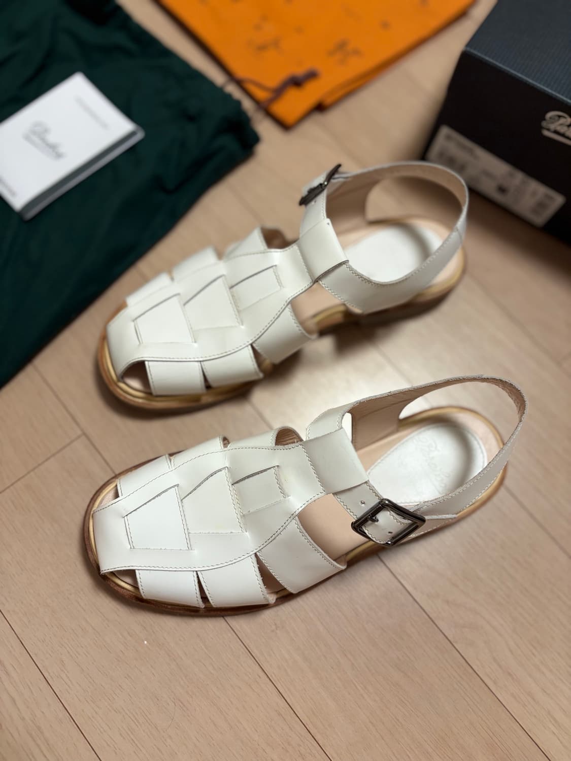 Paraboot iberis gloss sandals 파라부트 샌들  상품이미지4