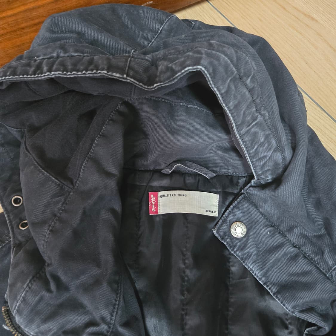 리바이스 아일릿 후드 점퍼, 자켓 상품이미지2