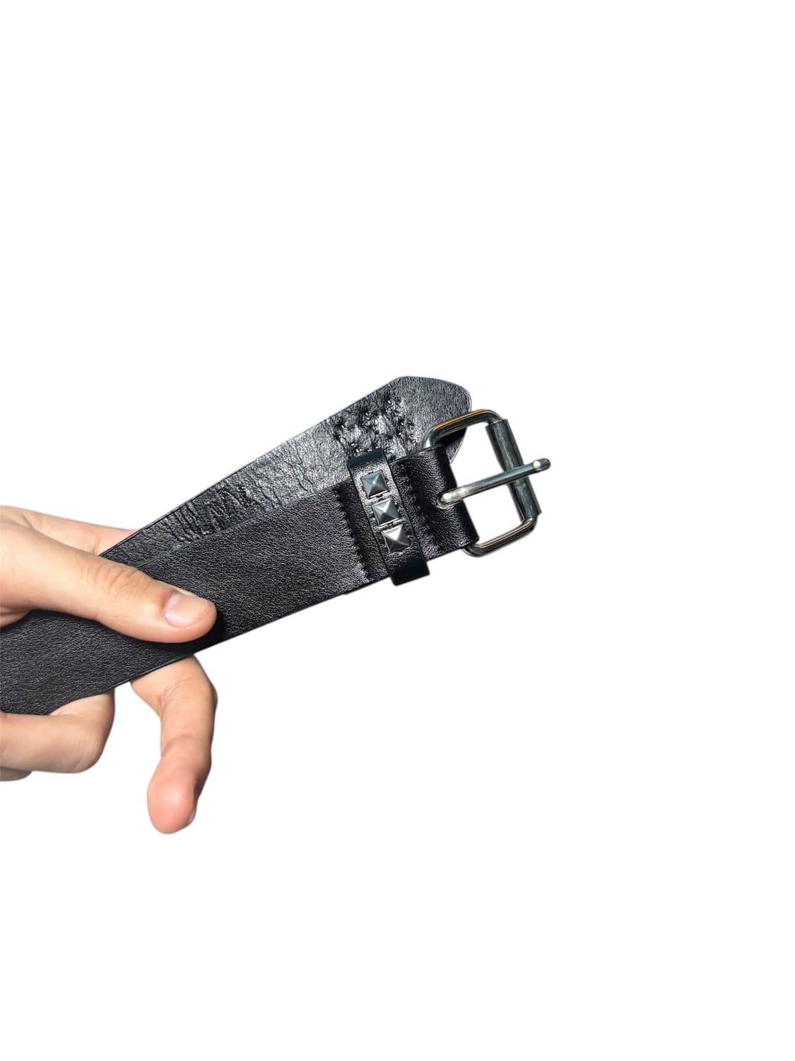 Vintage Studded Leather Belt 상품이미지2