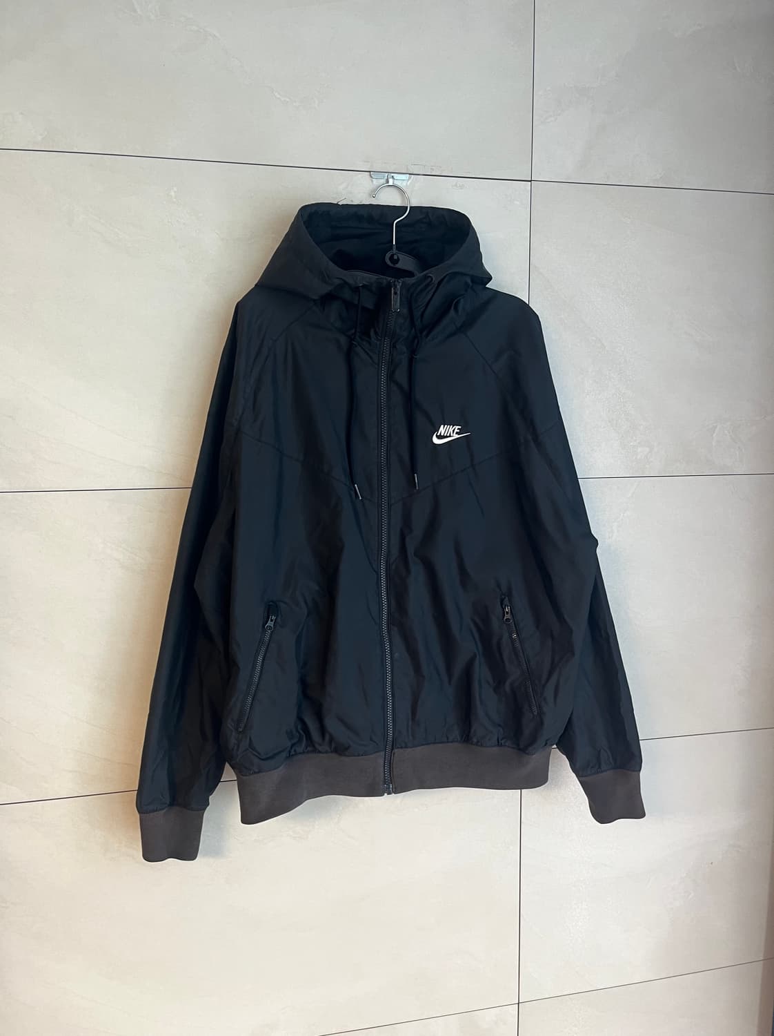 나이키 윈드러너 바람막이 블랙 (L size)  상품이미지2
