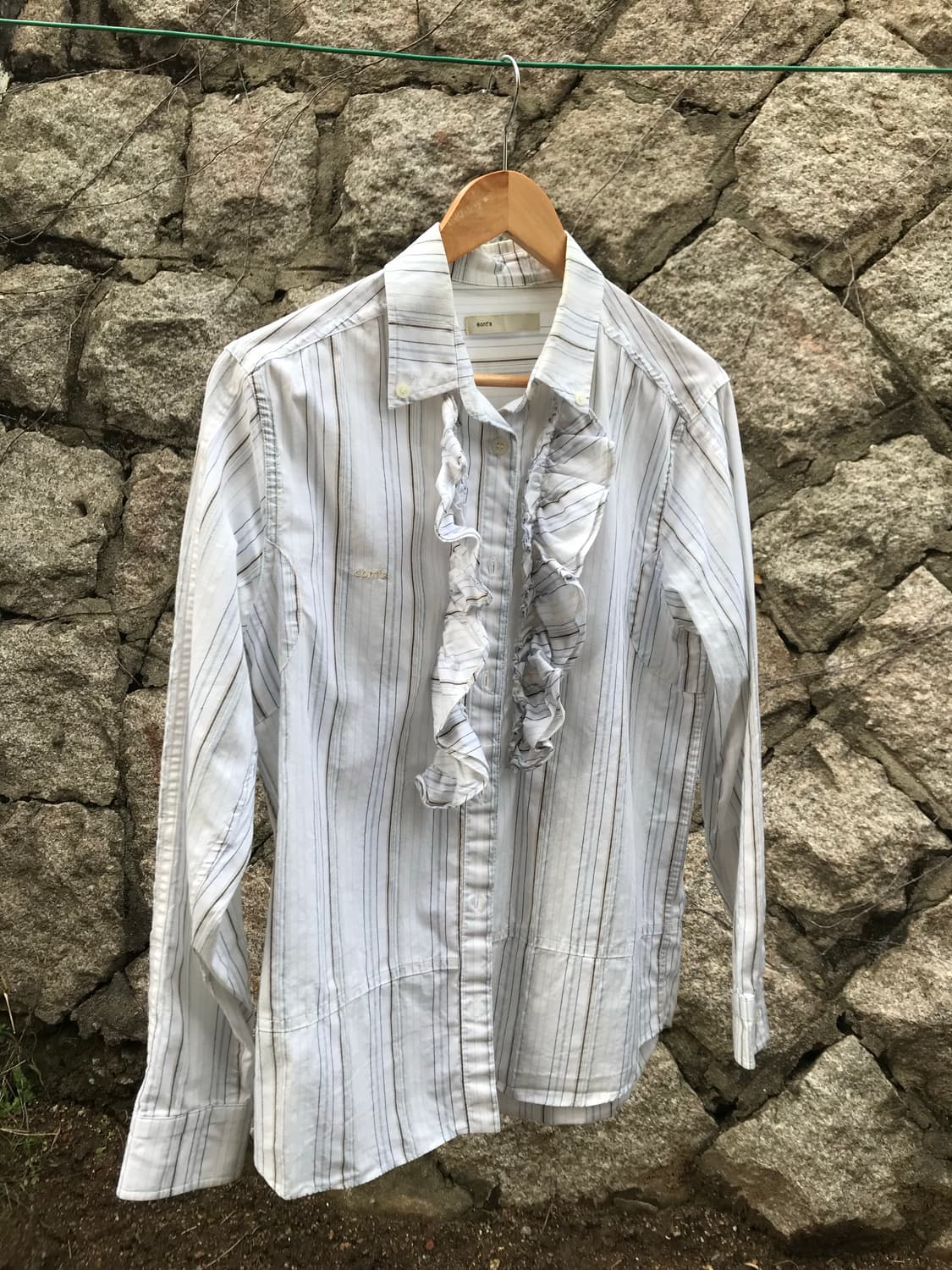 에옹쓰 스트라이프 셔츠 상품이미지1