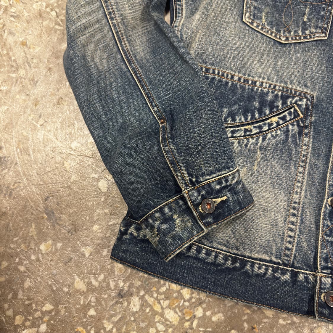 90‘s RRL 데님자켓 USA 상품이미지8