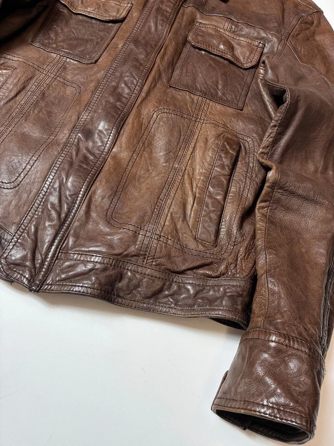 펄프픽션 00's 양가죽 카라 자켓 PN8682 상품이미지4