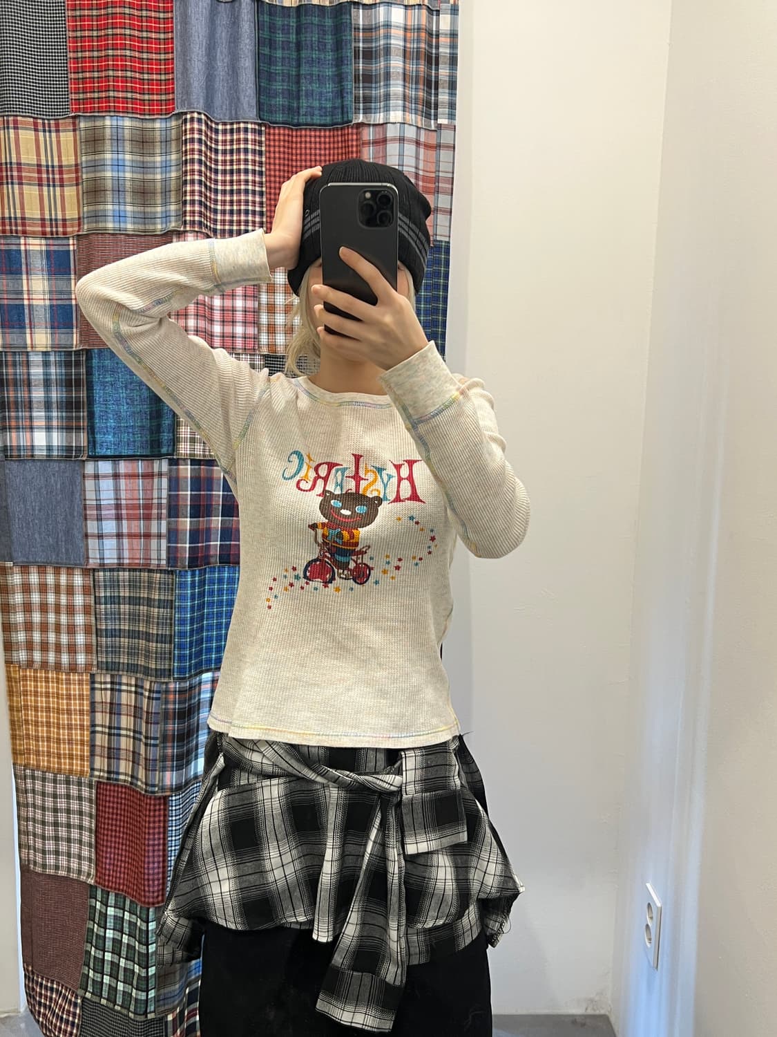 히스테릭 글래머 베어 아카이브 라인 롱슬리브 상품이미지1