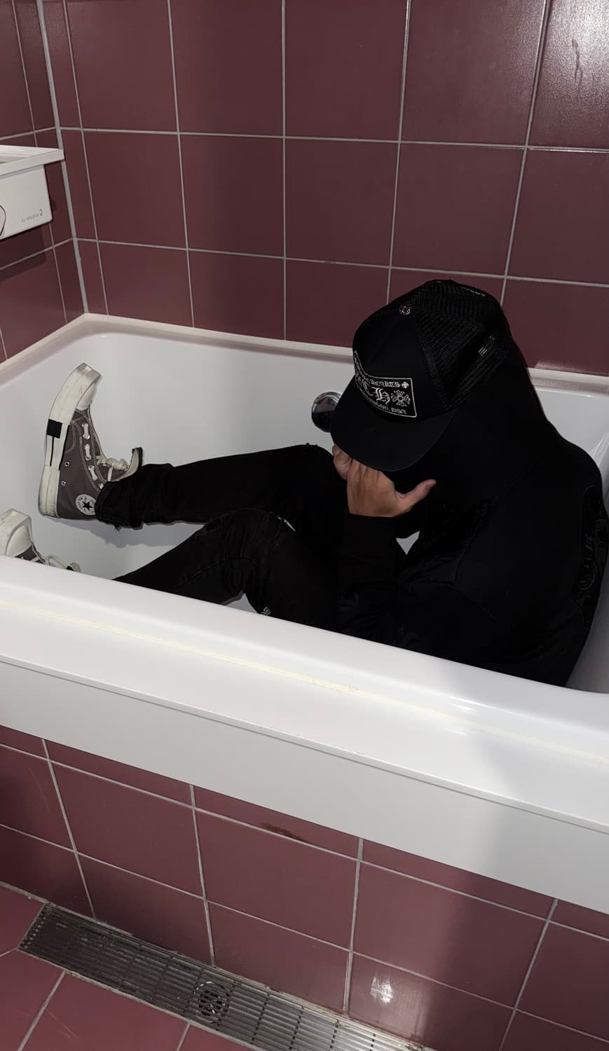 컨버스 x 다크쉐도우 터보다크 척 70 하이 그레이 상품이미지2