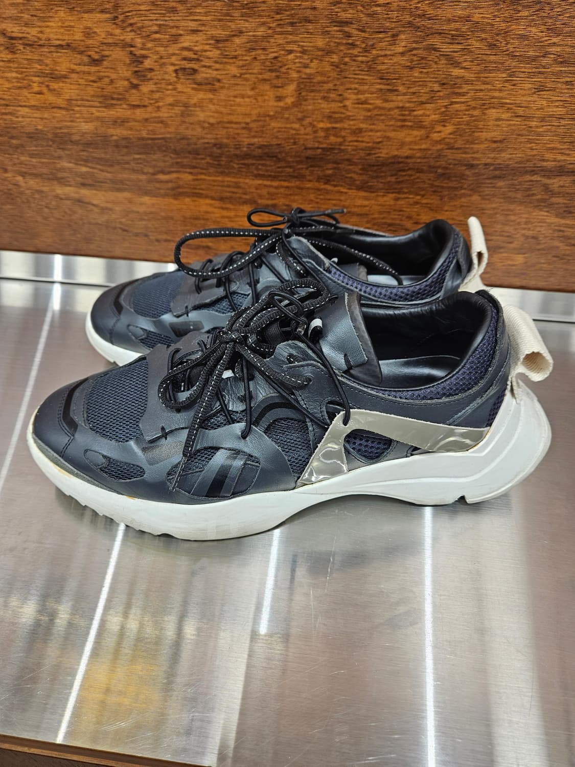 솔리드옴므 레이어 스니커즈 상품이미지2