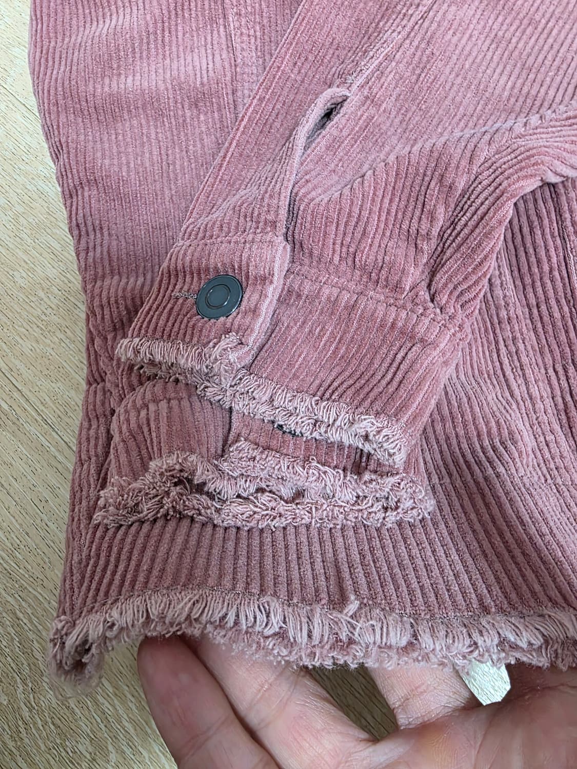 자라 오버핏 코듀로이 트러커 자켓 상품이미지5