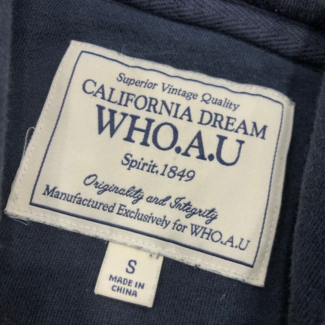 후아유 투웨이 오버핏 캘리포니아 후드집업 상품이미지4