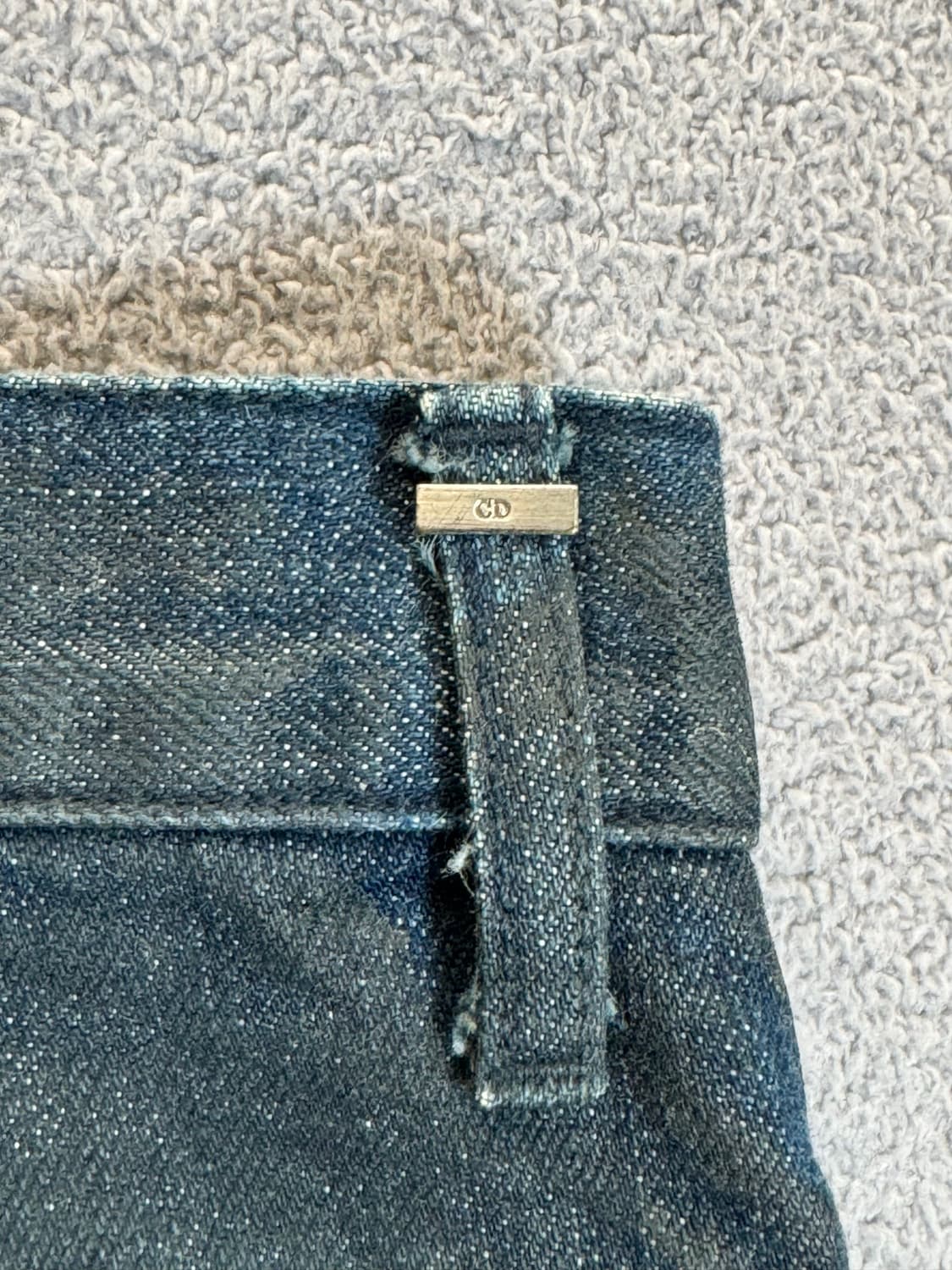 Dior homme 디올옴므 인디고 코팅진 제이크진 / 생로랑 릭오웬스  상품이미지9